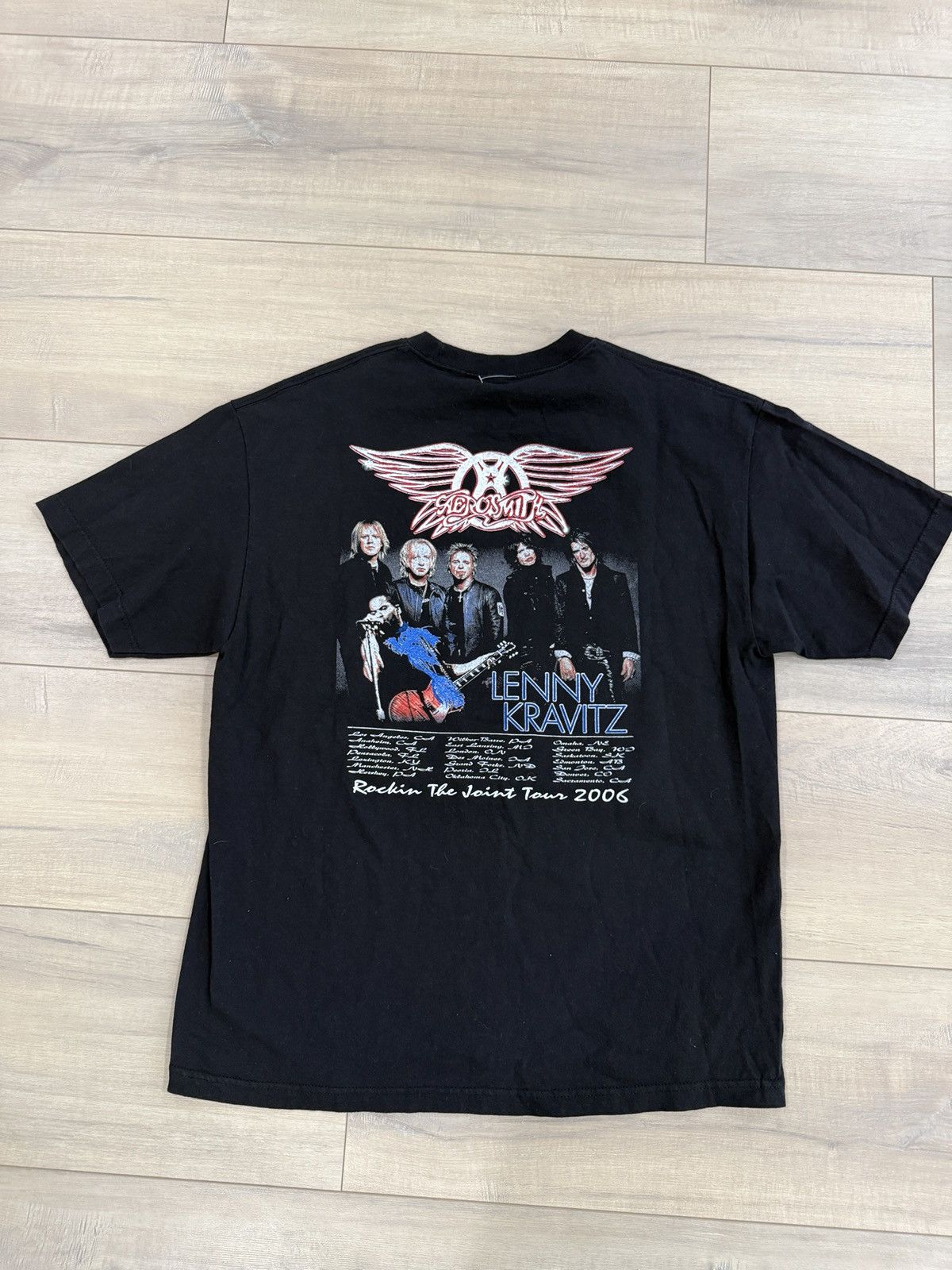 Alstyle 90’s Aerosmith Band T-shirt Size US XL / EU 56 / 4 - 3 Thumbnail