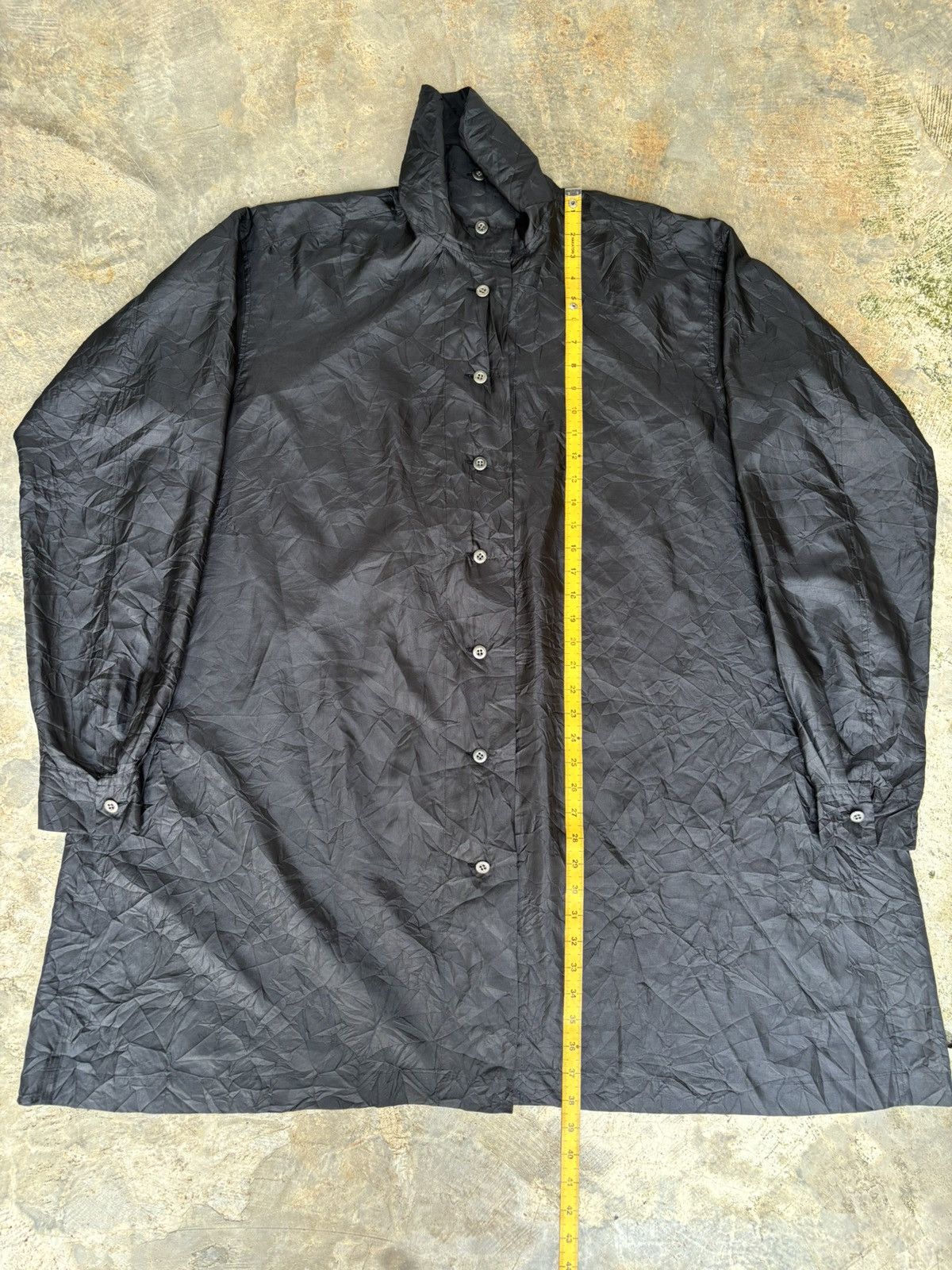 Issey Miyake Issey Miyake Yohji Yamamoto Style Black Shirt Size US M / EU 48-50 / 2 - 10 Thumbnail