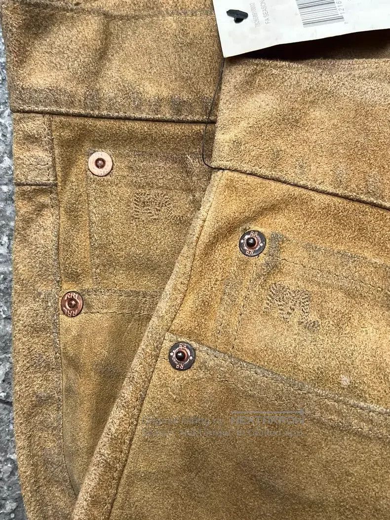 RRL Ralph Lauren RRL Ralph Lauren leather pants Size US 36 / EU 52 - 3 Thumbnail