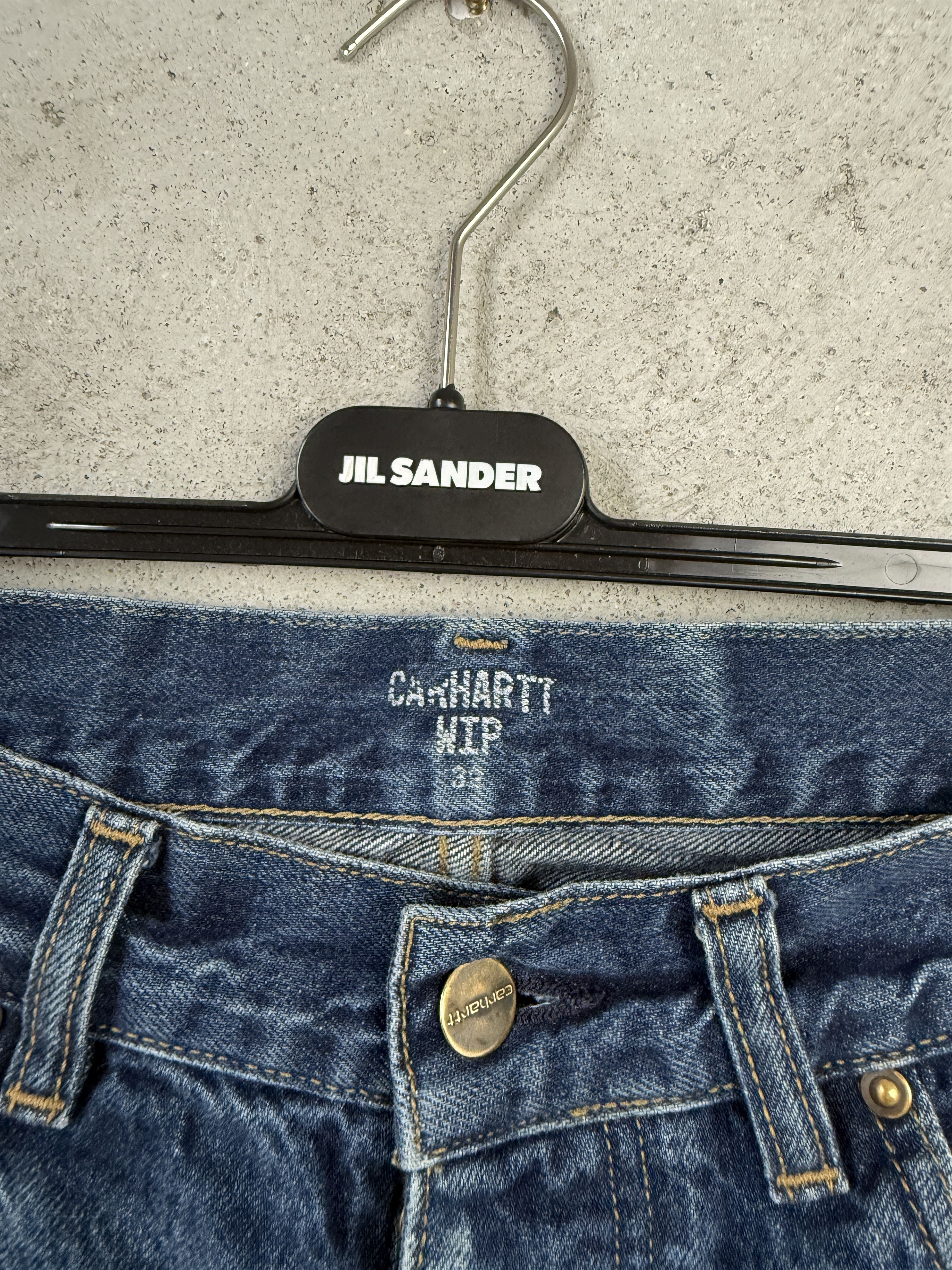 Carhartt Wip Carhartt WIP Nevel Pant denim jeans casual skate rap Size US 32 / EU 48 - 3 Thumbnail