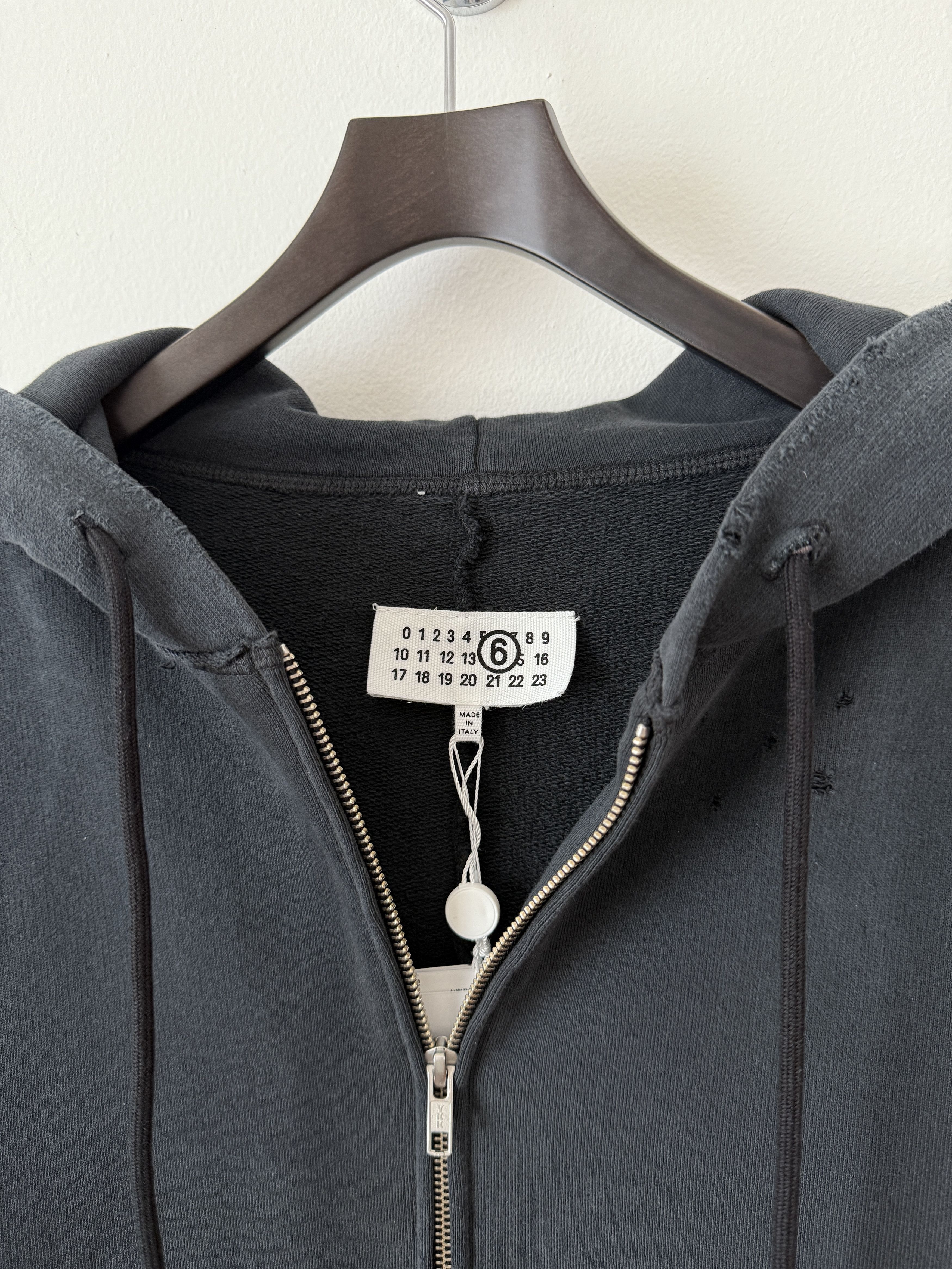 MM6 Distressed Hoodie Size US M / EU 48-50 / 2 - 8 Thumbnail