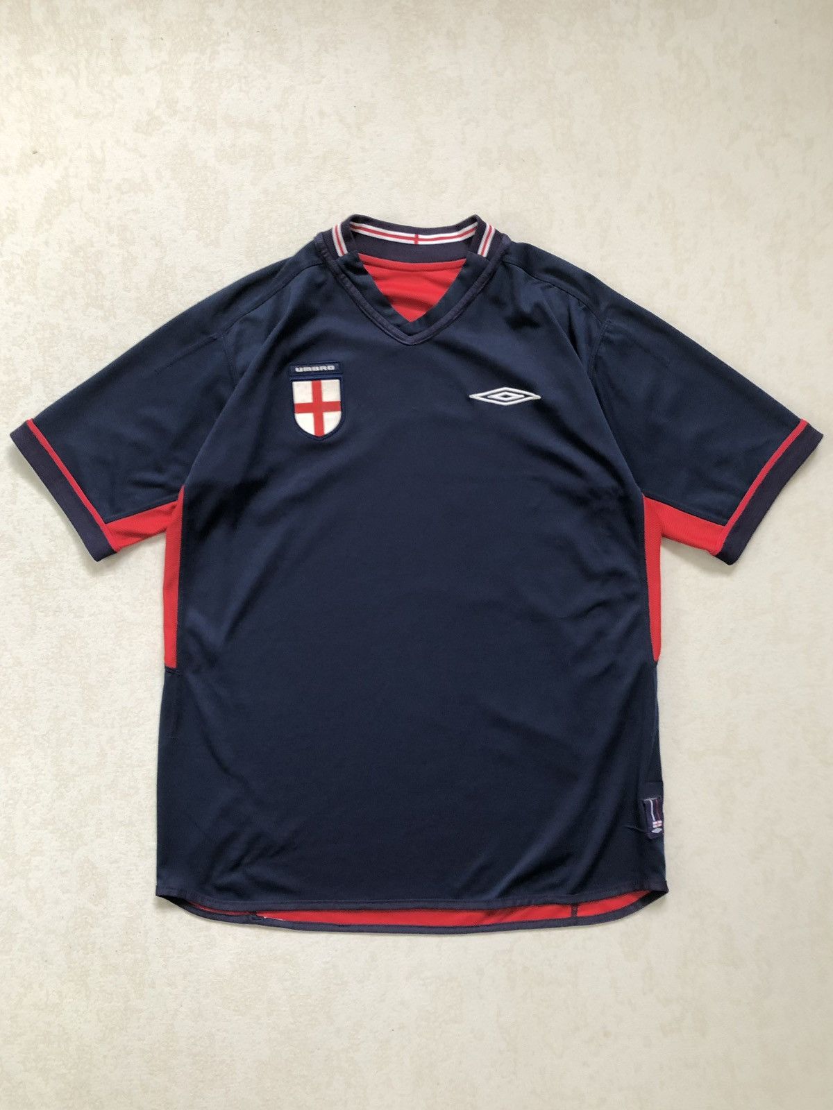 Umbro Jersey vintage Umbro England Reversible 2002-2004 Size US L / EU 52-54 / 3 - 2 Thumbnail
