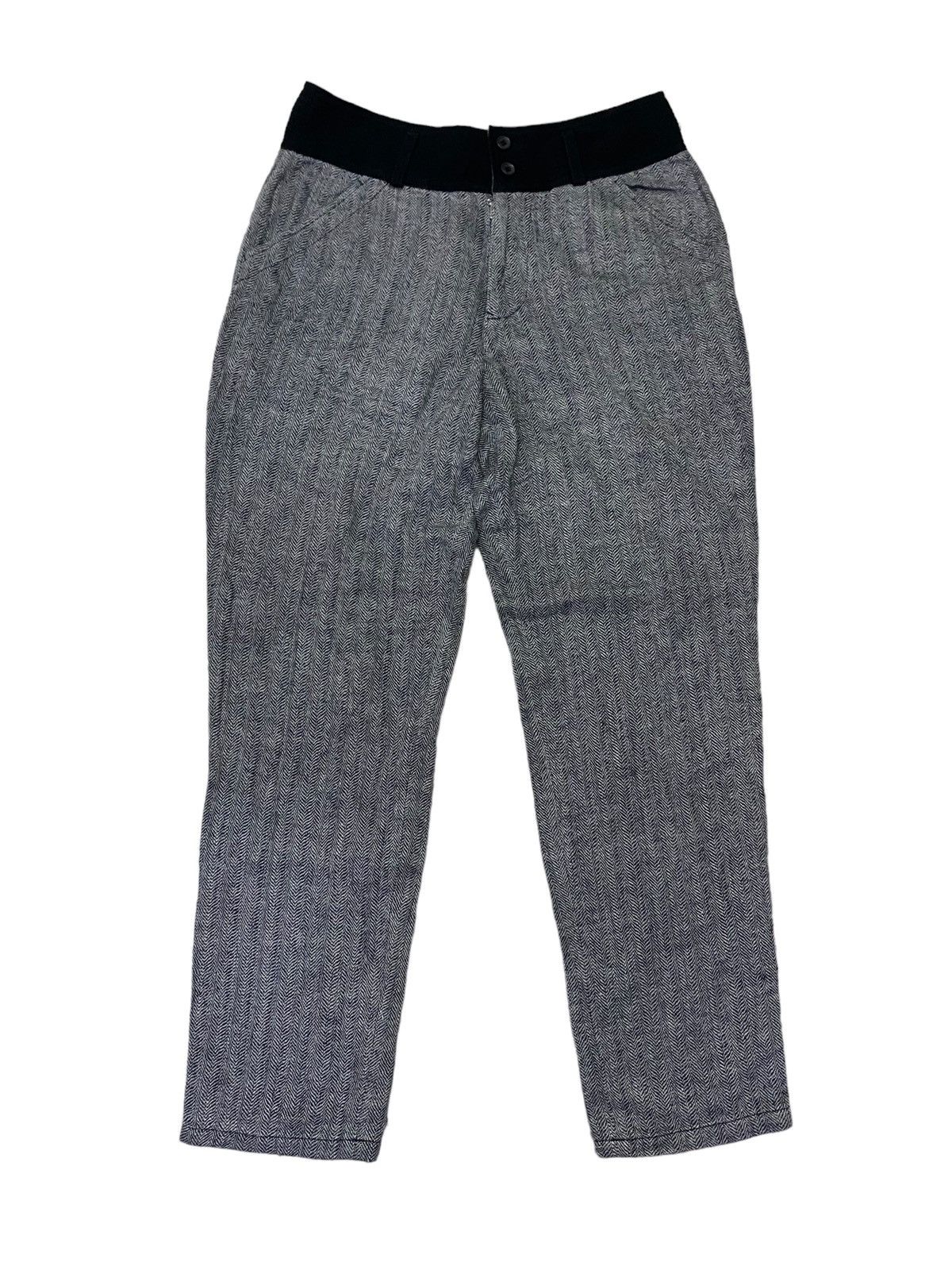 image of Archival Clothing x Herringbone Vintage Issey Miyake Plantation Herringbone Stripe Pant, Women's (S