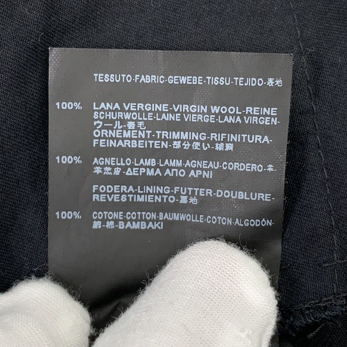 Saint Laurent Paris Saint Laurent SLP Black Wool Casual Pants K26WX Size 25" / US 0 / IT 36 - 7 Thumbnail