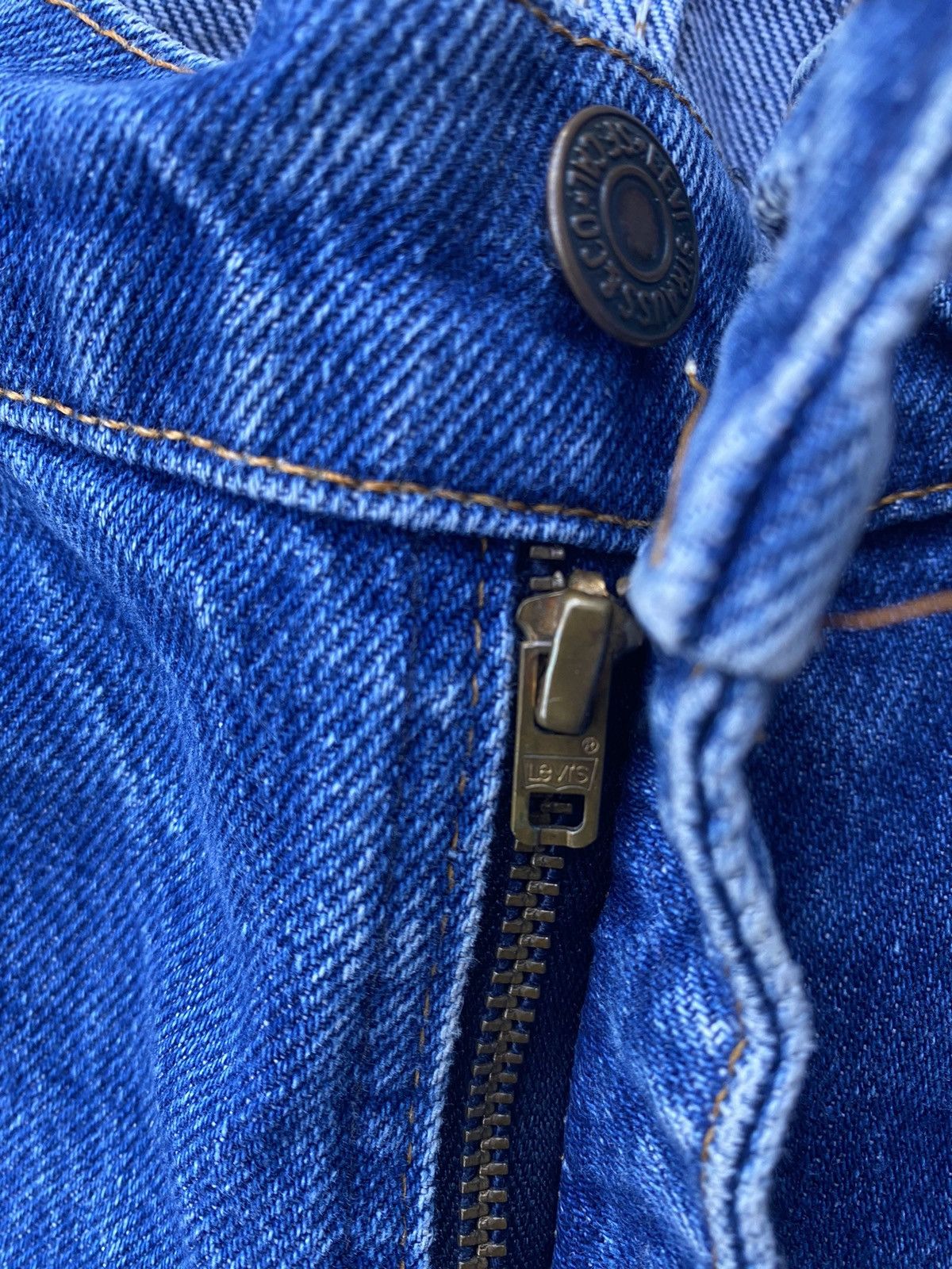 Levi's 90s Vintage Levis 505 Orange Tab Zipper Size US 34 / EU 50 - 8 Thumbnail
