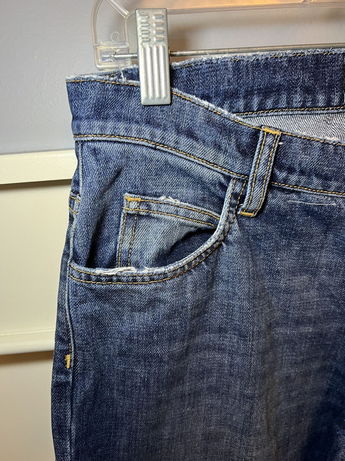 Palmer Trading Company Vintage Palmer made in Italy straight leg blue jeans Size US 30 / EU 46 - 12 Thumbnail