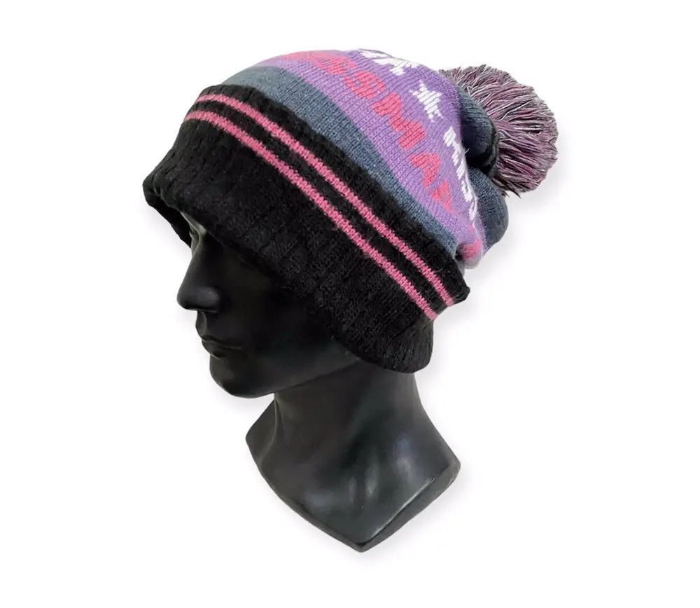 Japanese Brand × Kapital × Vintage Japanese Brand Bobble Beanie Hat Size ONE SIZE - 1 Thumbnail