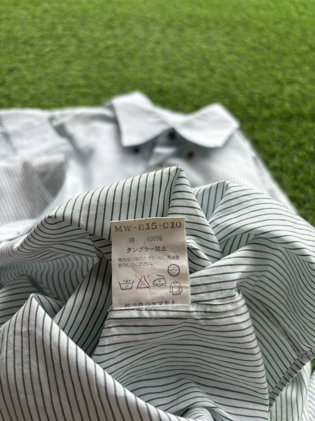 Y's for Men Y's for men Yohjiyamamoto Stripe Shirt Size US M / EU 48-50 / 2 - 6 Thumbnail