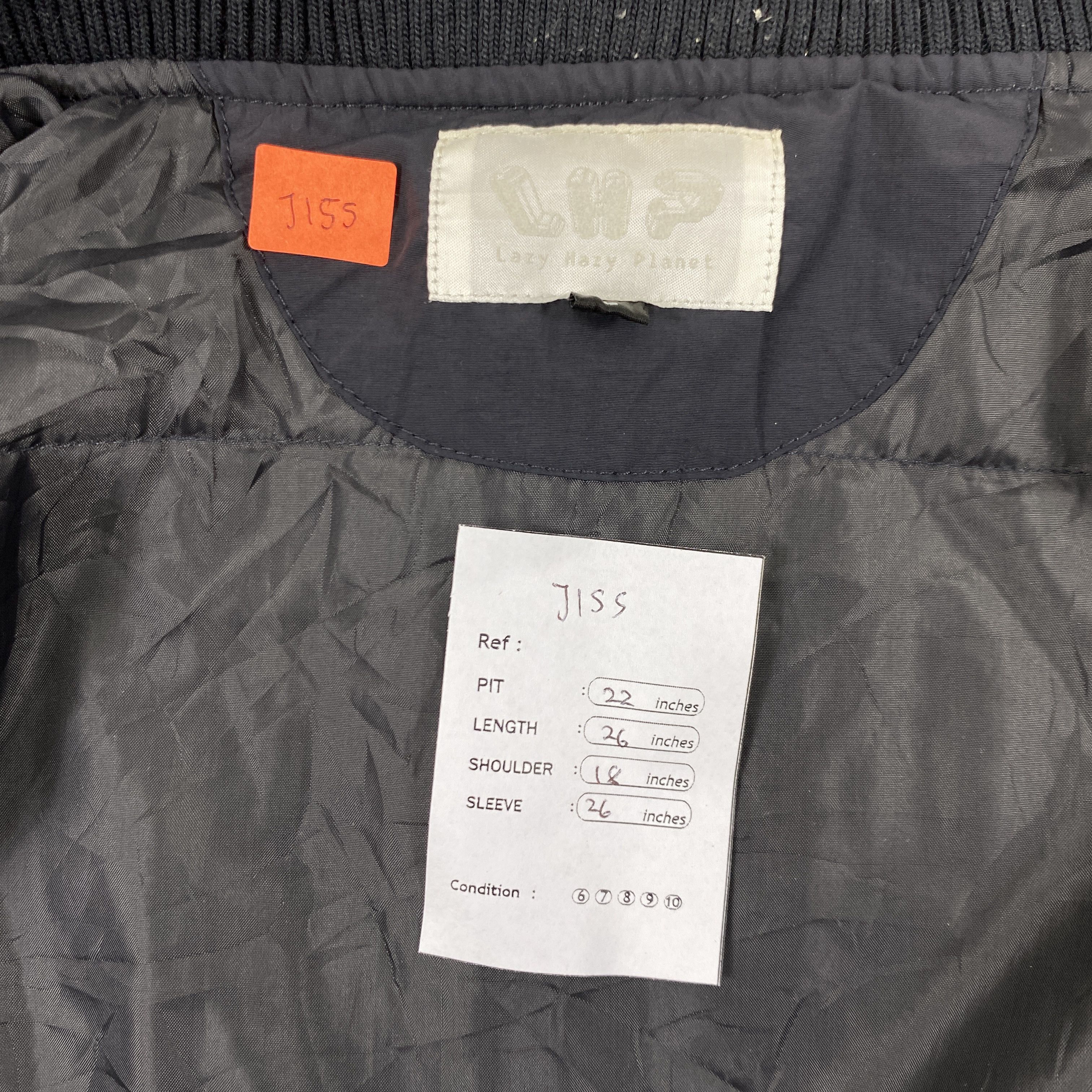 Japanese Brand Japanese Brand Lazy Hazy Planet Bomber Jacket-J155 Size US M / EU 48-50 / 2 - 5 Thumbnail