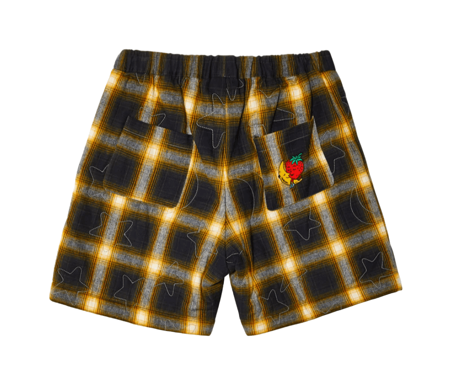 Sky High Farm Workwear Quilted Flannel Shorts Woven Size US 34 / EU 50 - 4 Thumbnail