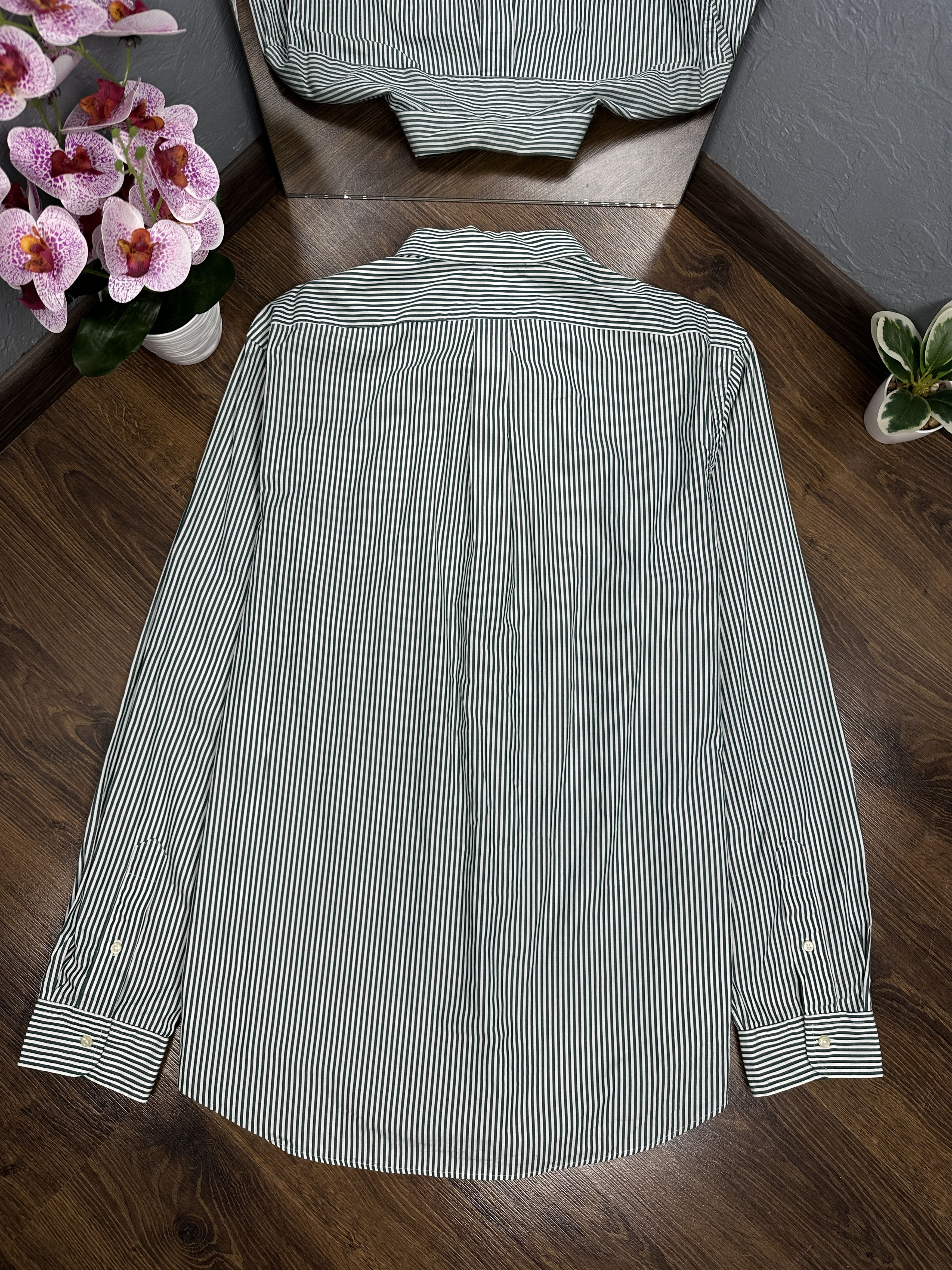 Polo Ralph Lauren × Ralph Lauren Polo Ralph Lauren Vintage Long Sleeve Striped Shirt Size US XL / EU 56 / 4 - 7 Thumbnail