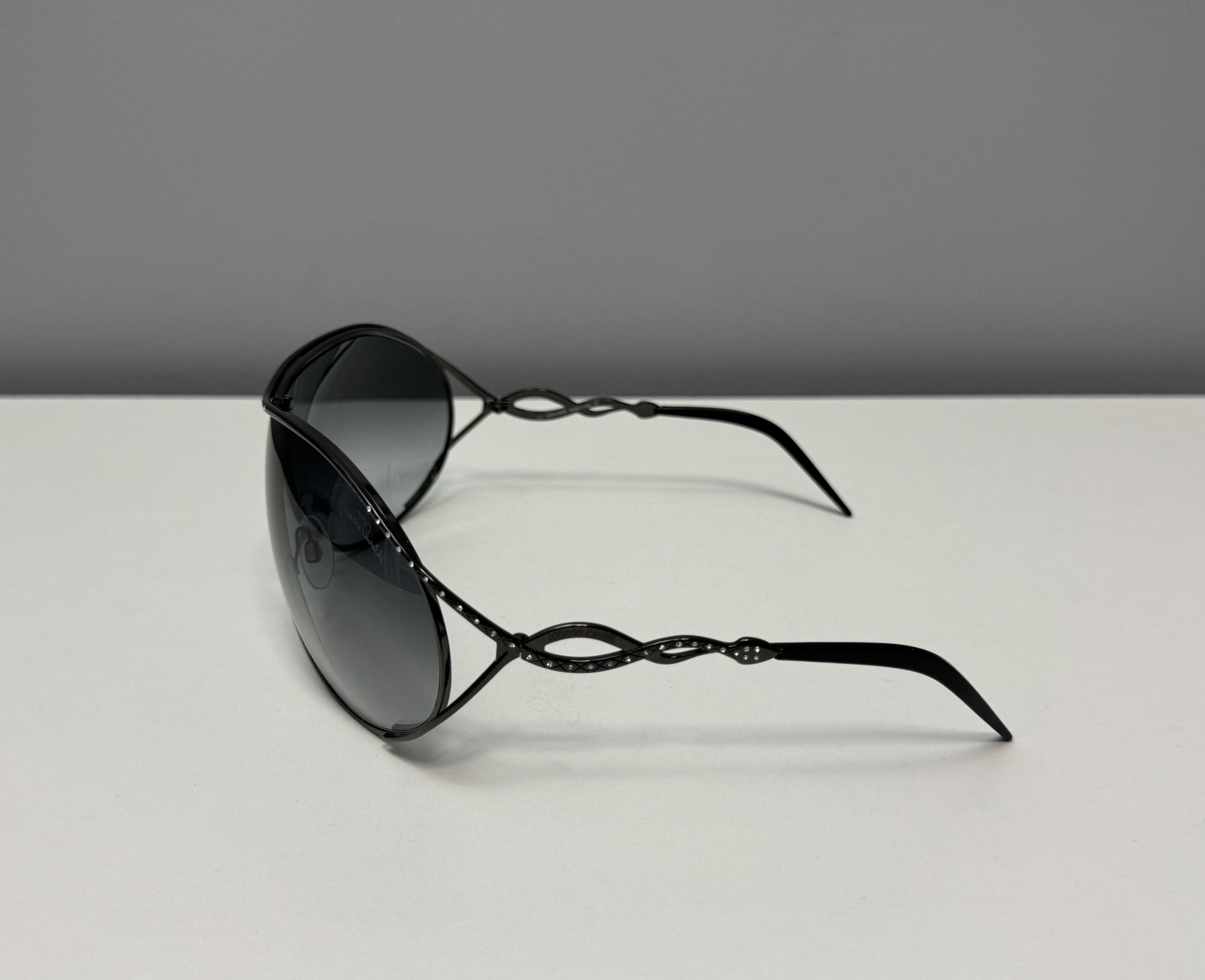 Roberto Cavalli Roberto Cavalli Achille 215S Shield Sunglasses Gradient Size ONE SIZE - 6 Thumbnail