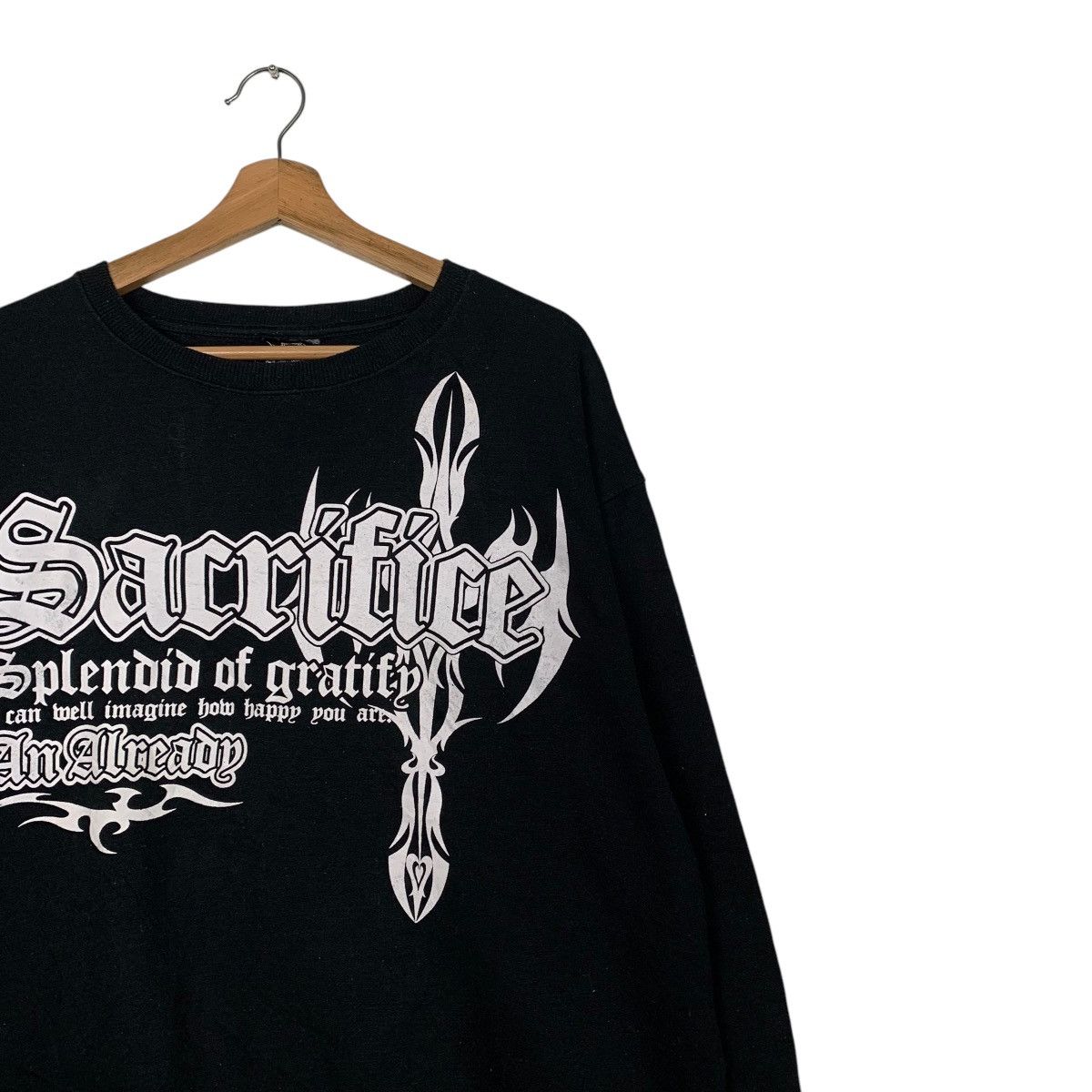 Japanese Brand Sacrifice Splendid Of Gratify Sweatshirt Size US L / EU 52-54 / 3 - 5 Thumbnail