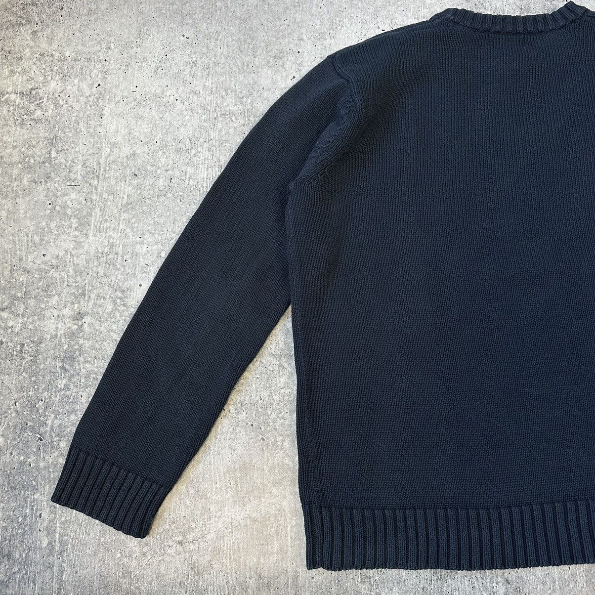 Vintage Vintage Polo Jeans Co. Ralph Lauren USA Flag Knit Sweater Size US L / EU 52-54 / 3 - 9 Thumbnail