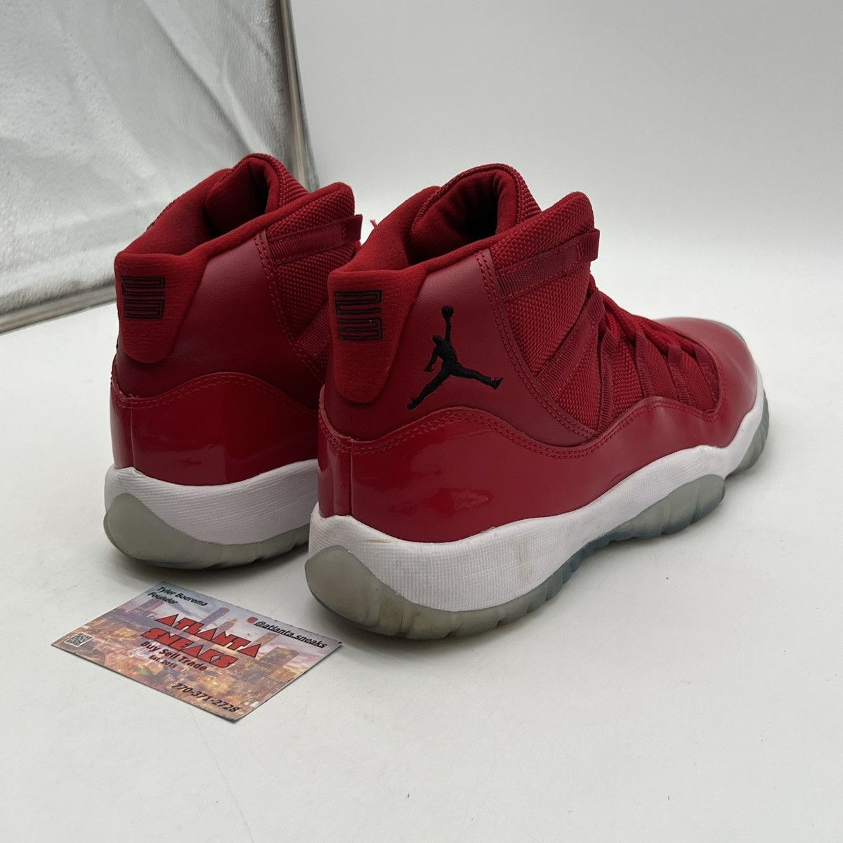 Jordan Brand Air Jordan 11 win like 96 Size US 6.5 / EU 39-40 - 5 Thumbnail