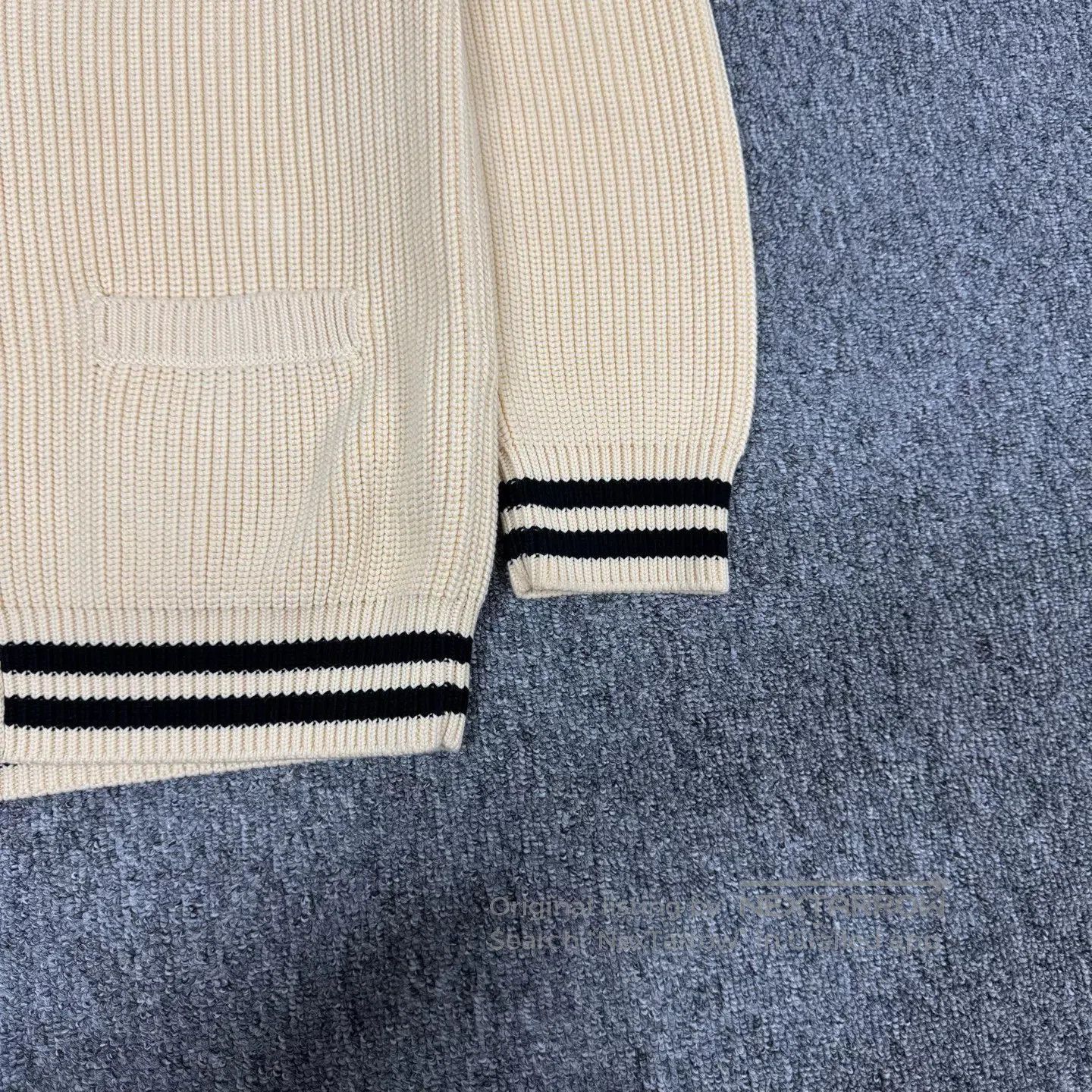 Celine CELINE Alphabet Logo Knit Cardigan Jacket| Size US M / EU 48-50 / 2 - 6 Thumbnail
