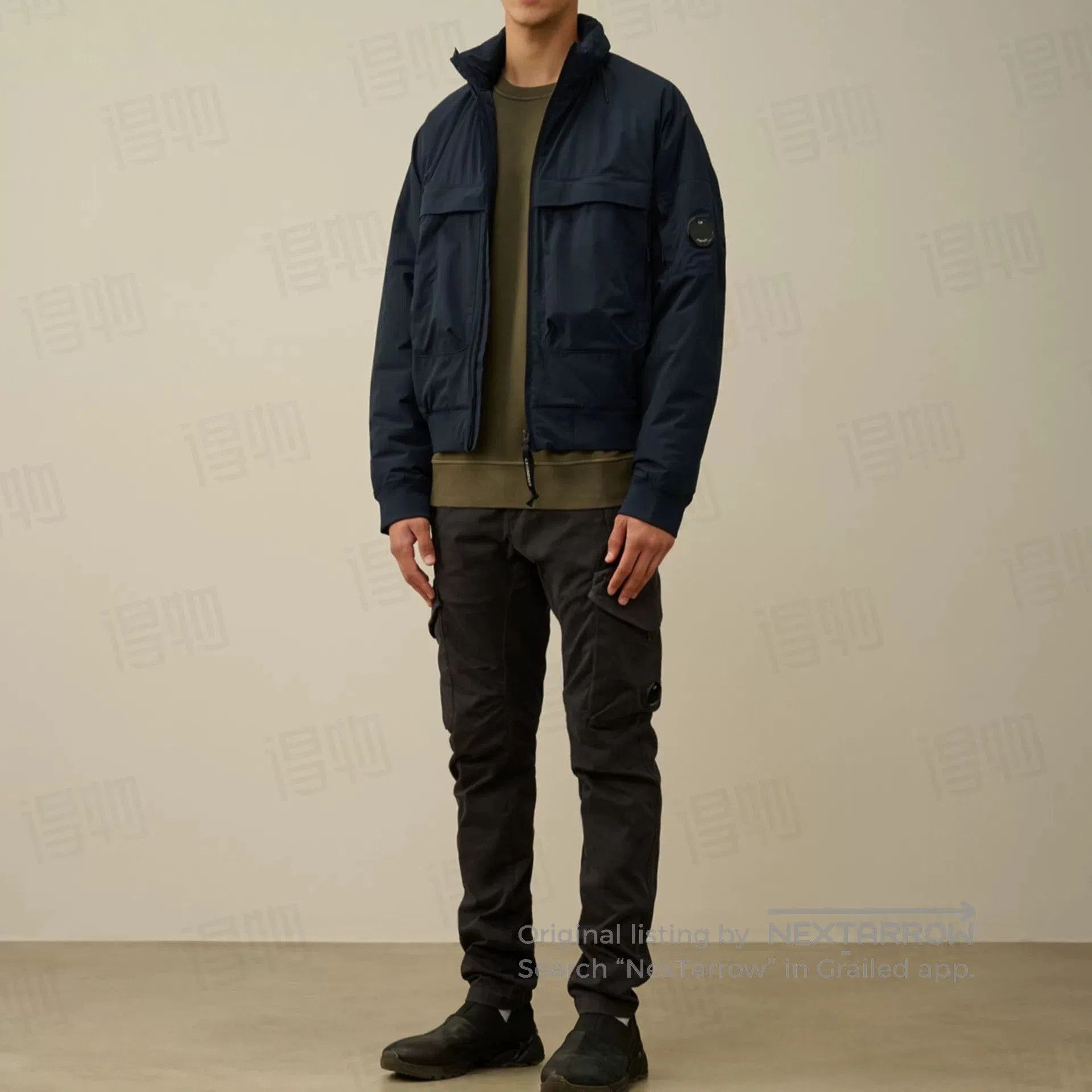 C.P. Company C.P.Company FW24 Blue Padded Jacket. Size US S / EU 44-46 / 1 - 7 Thumbnail