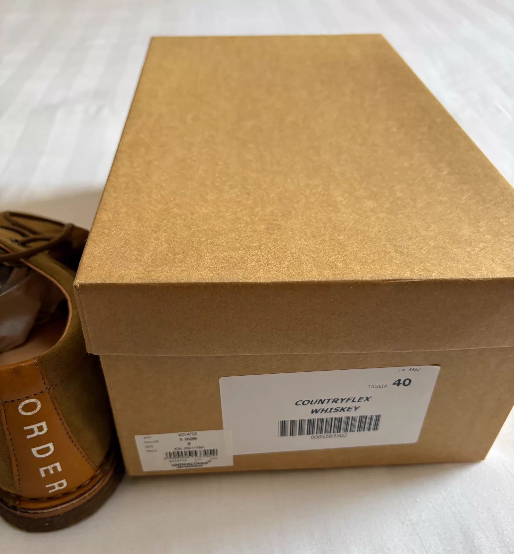 Undercover Undercover x Astorflex 18 Asymmetric Suede Oversized Toe 40 Size US 7 / EU 40 - 7 Thumbnail