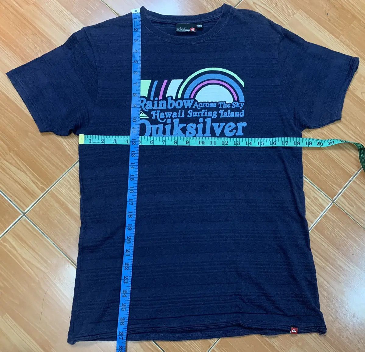 Quiksilver Vintage Quiksilver Spellout Logo Centre Print Tee Size US M / EU 48-50 / 2 - 5 Thumbnail