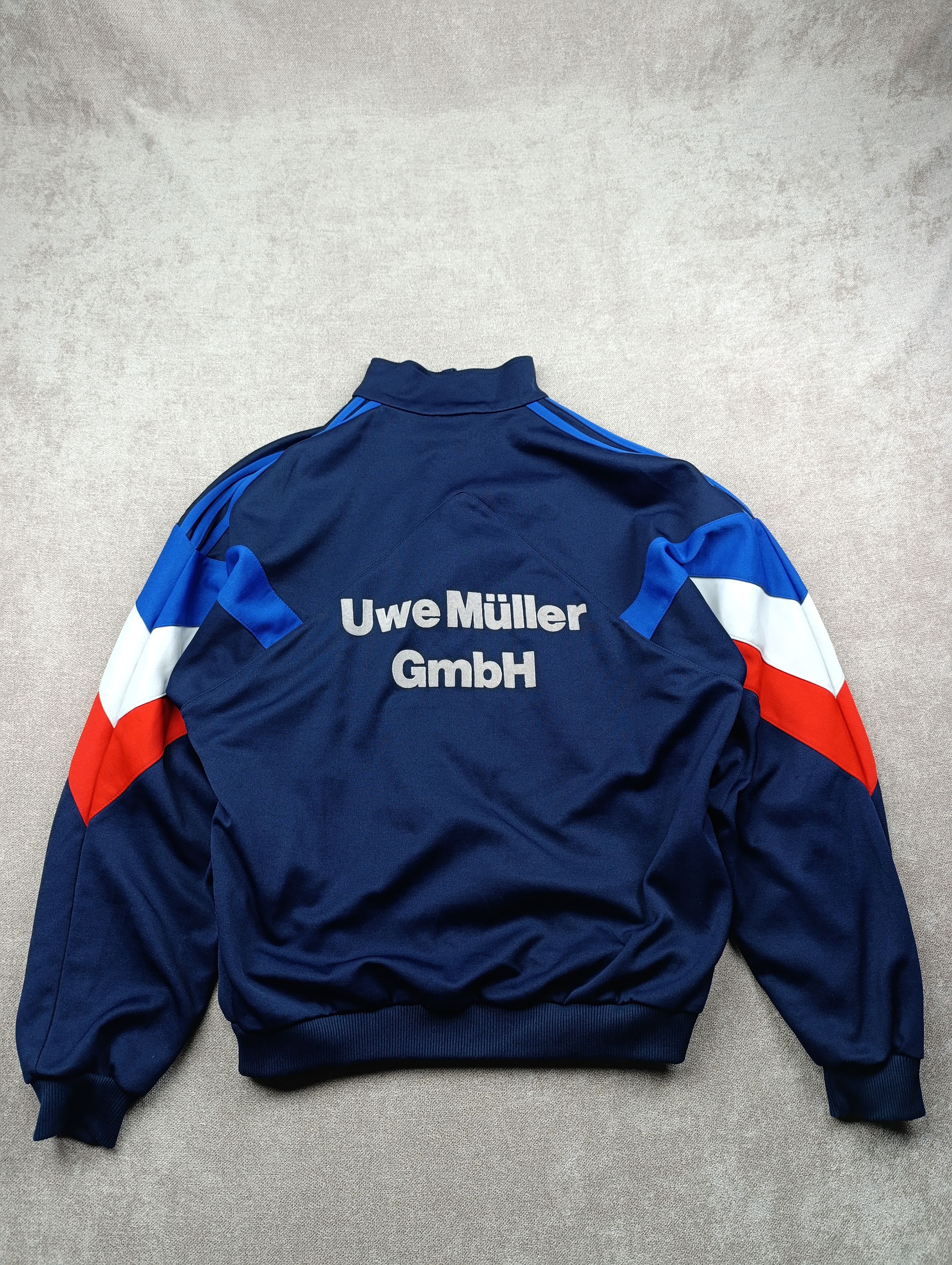 Adidas ADIDAS VINTAGE 90'S BLUE TRACK TOP MENS JACKET Size US XL / EU 56 / 4 - 15 Thumbnail