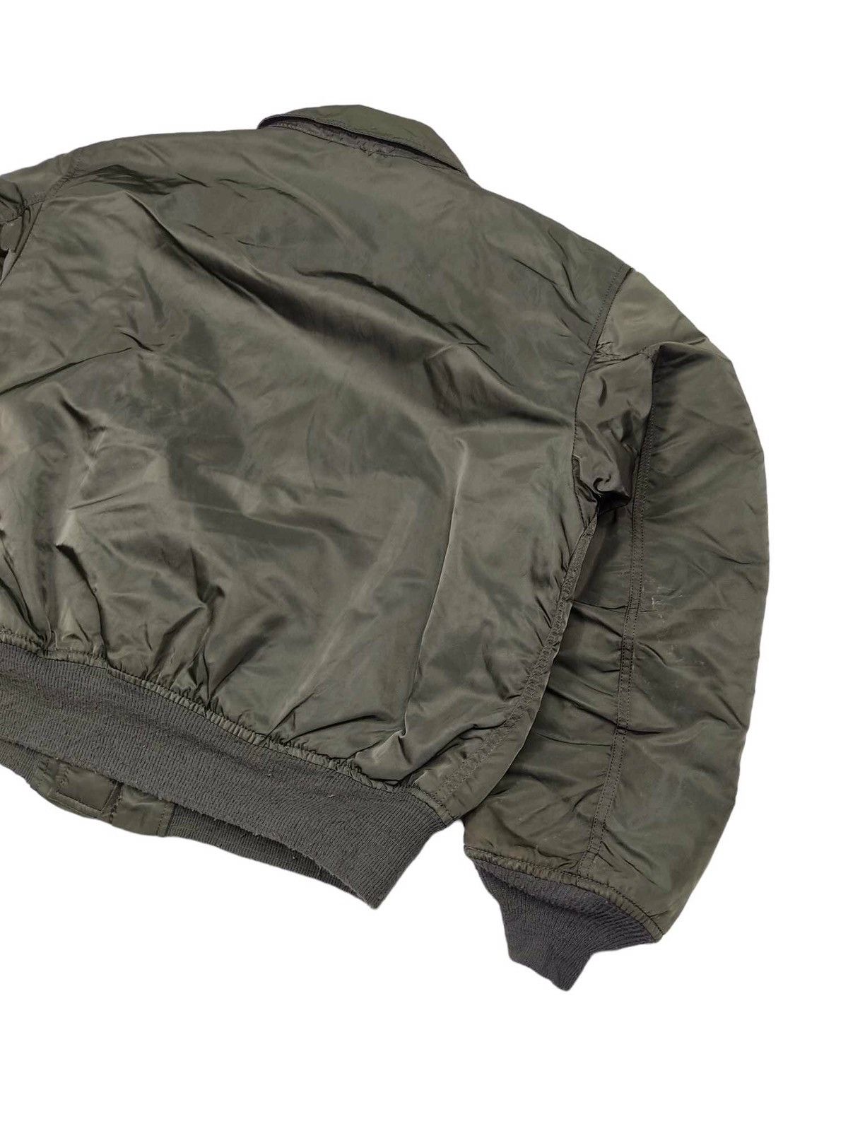 Alpha Industries × Vintage VINTAGE 90s Alpha Industries Flight Jacket Size US L / EU 52-54 / 3 - 11 Thumbnail