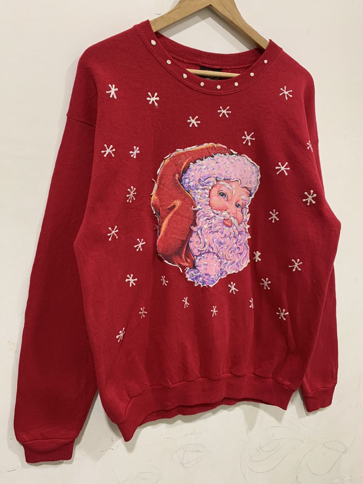 Other Vtg 90s !! SANTA CLAUS / CHRISTMAS Big Logo Size US L / EU 52-54 / 3 - 3 Thumbnail