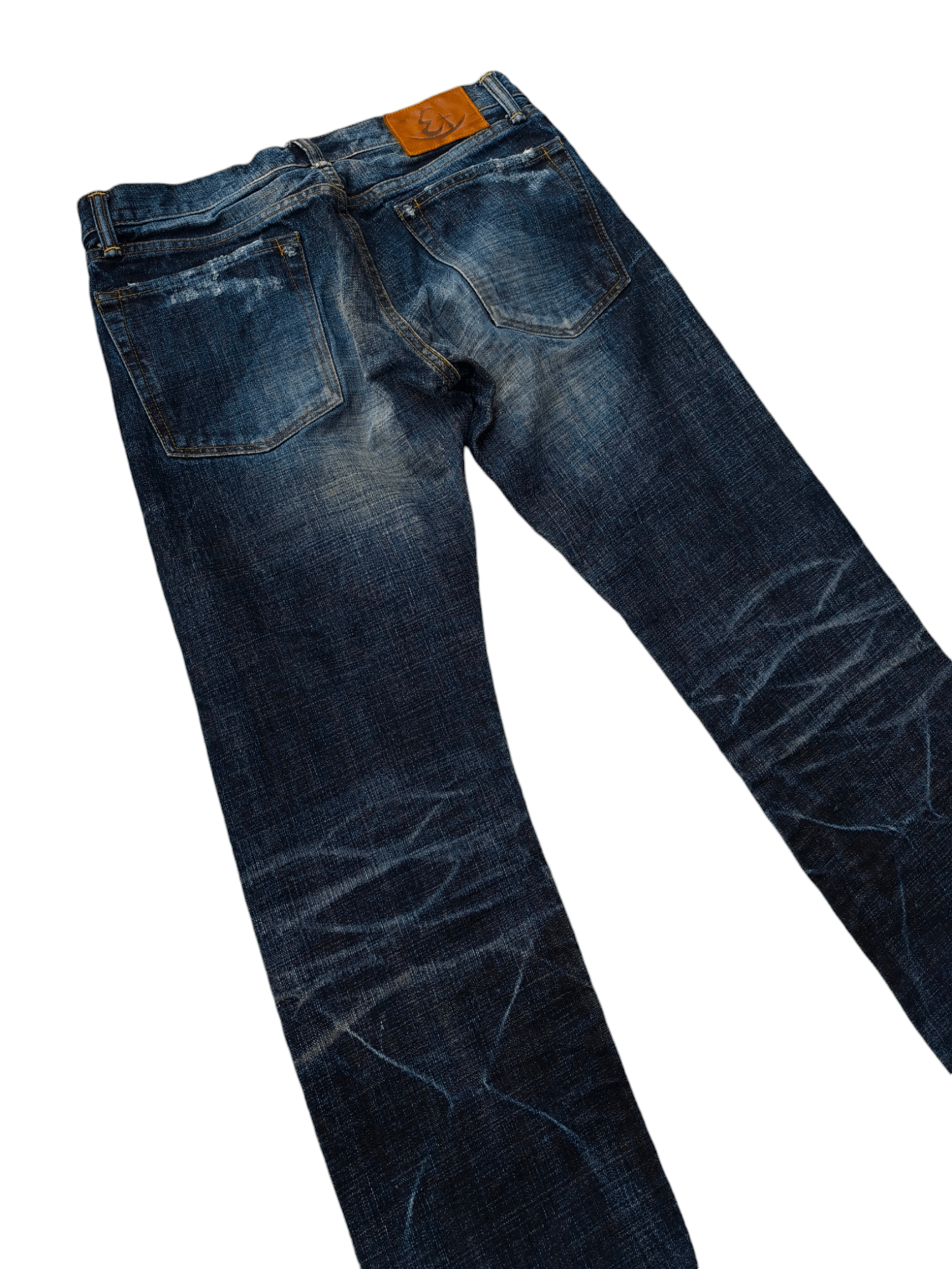 Eternal × Japanese Brand JAPAN ETERNAL DISTRESSED JEANS Size US 32 / EU 48 - 10 Thumbnail