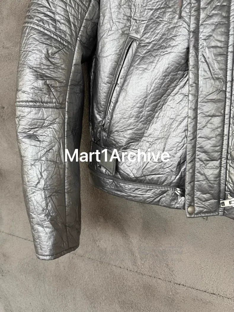 Helmut Lang HELMUT LANG Shiny Silver Space Series Jacket Size US M / EU 48-50 / 2 - 3 Thumbnail
