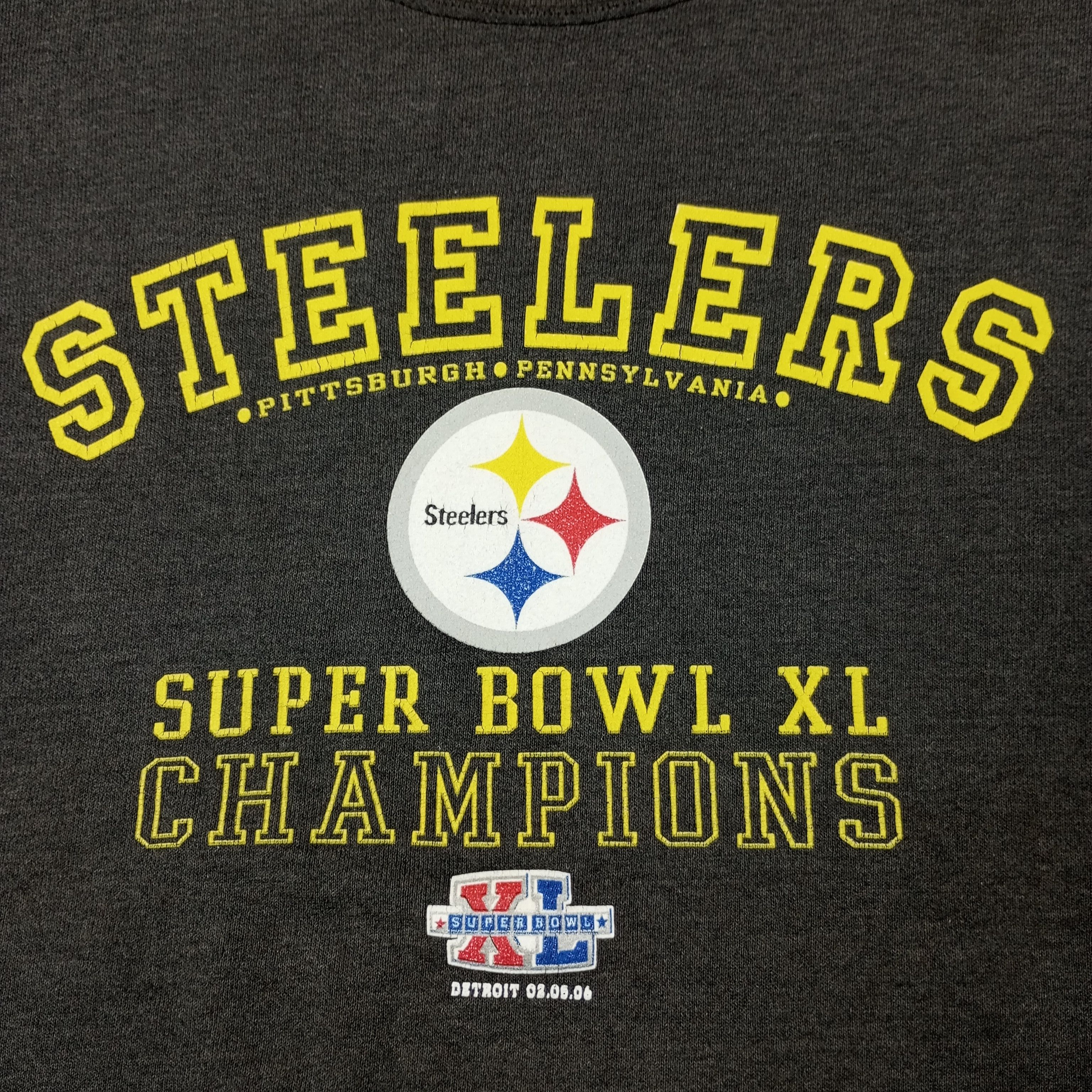 NFL Steelers Pittsburgh Football Team Sweatshirt c251n6 Size US XXL / EU 58 / 5 - 2 Thumbnail