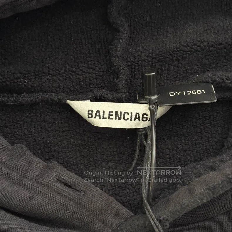 Balenciaga Balenciaga Classic Church Print Hoodie Size US S / EU 44-46 / 1 - 3 Thumbnail