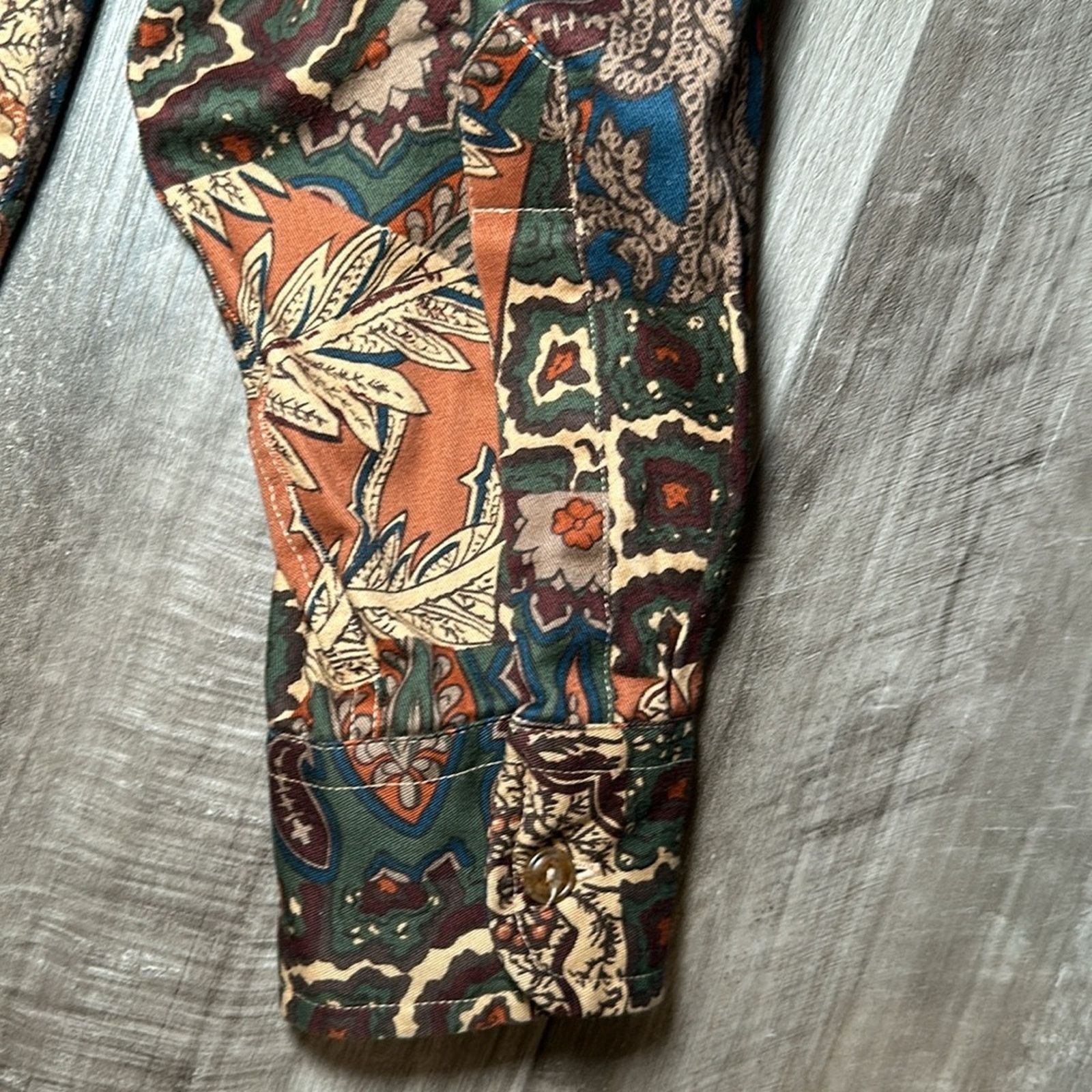 Ralph Lauren Ralph Lauren Chaps Vintage AOP Long Sleeve - Large Size US L / EU 52-54 / 3 - 4 Thumbnail