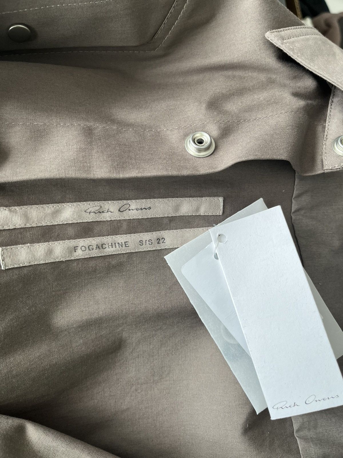 Rick Owens Drkshdw Super Rare Runway Rick Owens Jacket Shirt Size US M / EU 48-50 / 2 - 10 Thumbnail