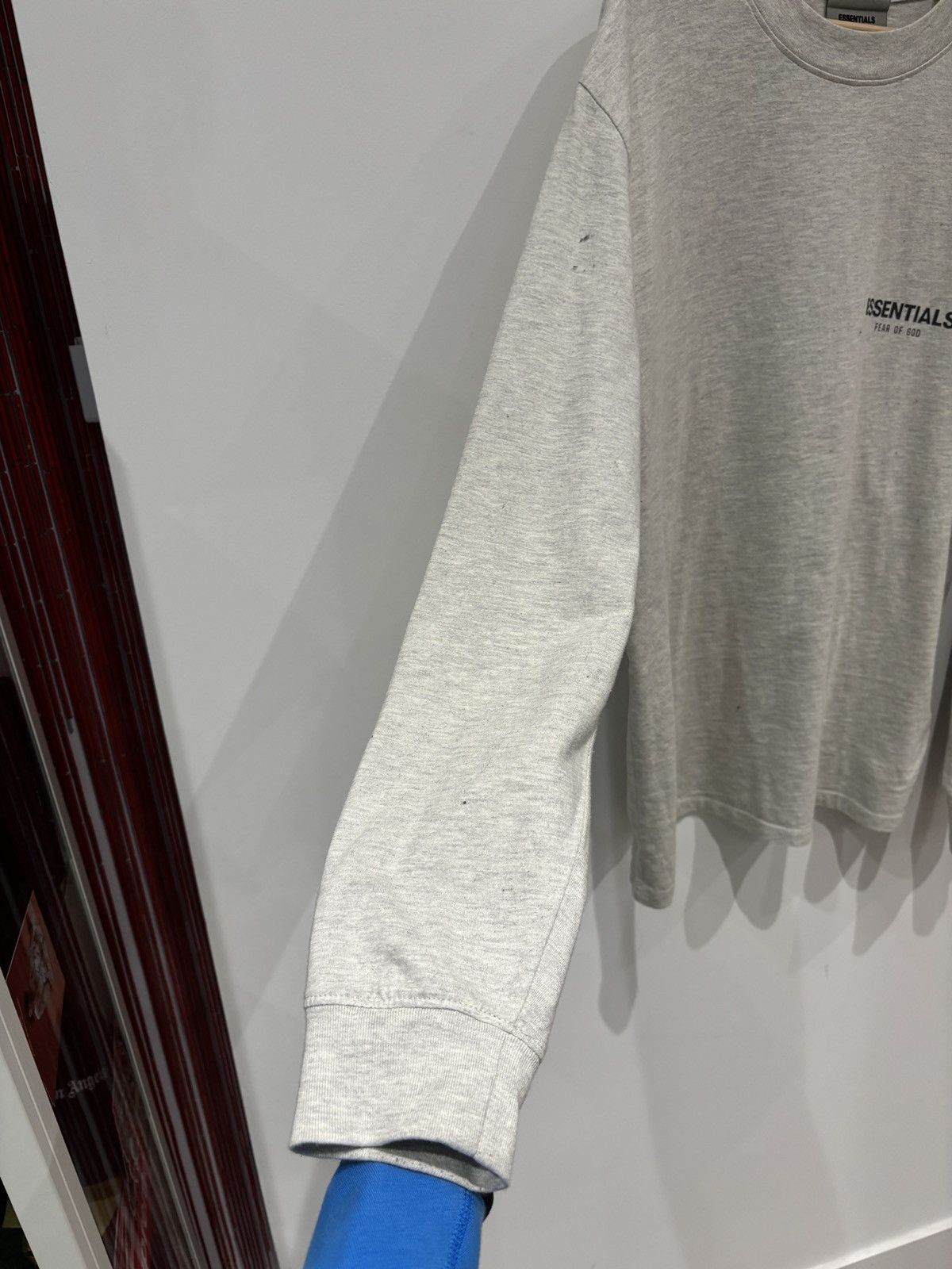 Fear of God Fear of God Essentials Long-Sleeve Heather Oatmeal Size US M / EU 48-50 / 2 - 3 Thumbnail