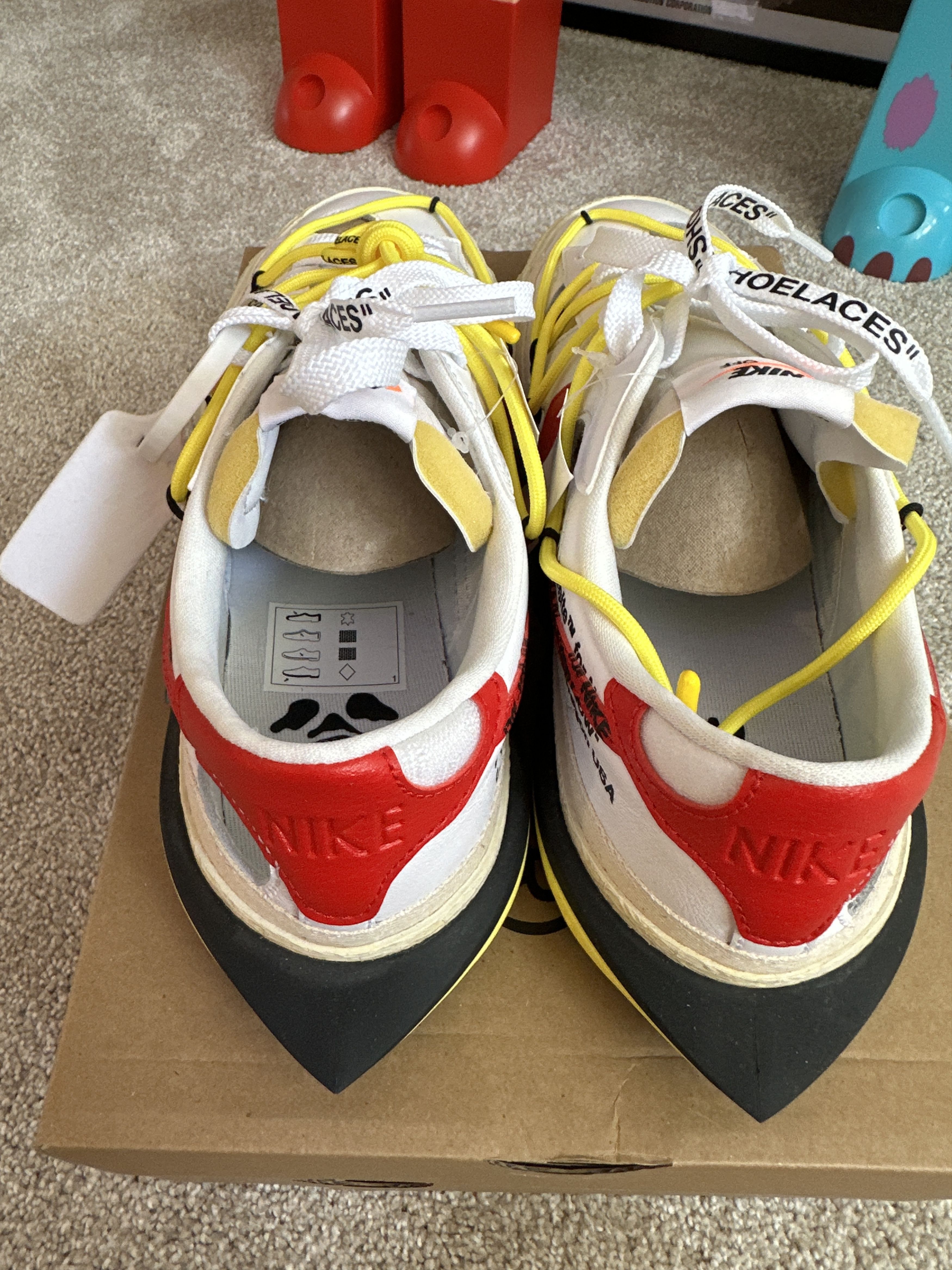 Nike × Off-White Off White Blazer Low Size US 10 / EU 43 - 4 Thumbnail