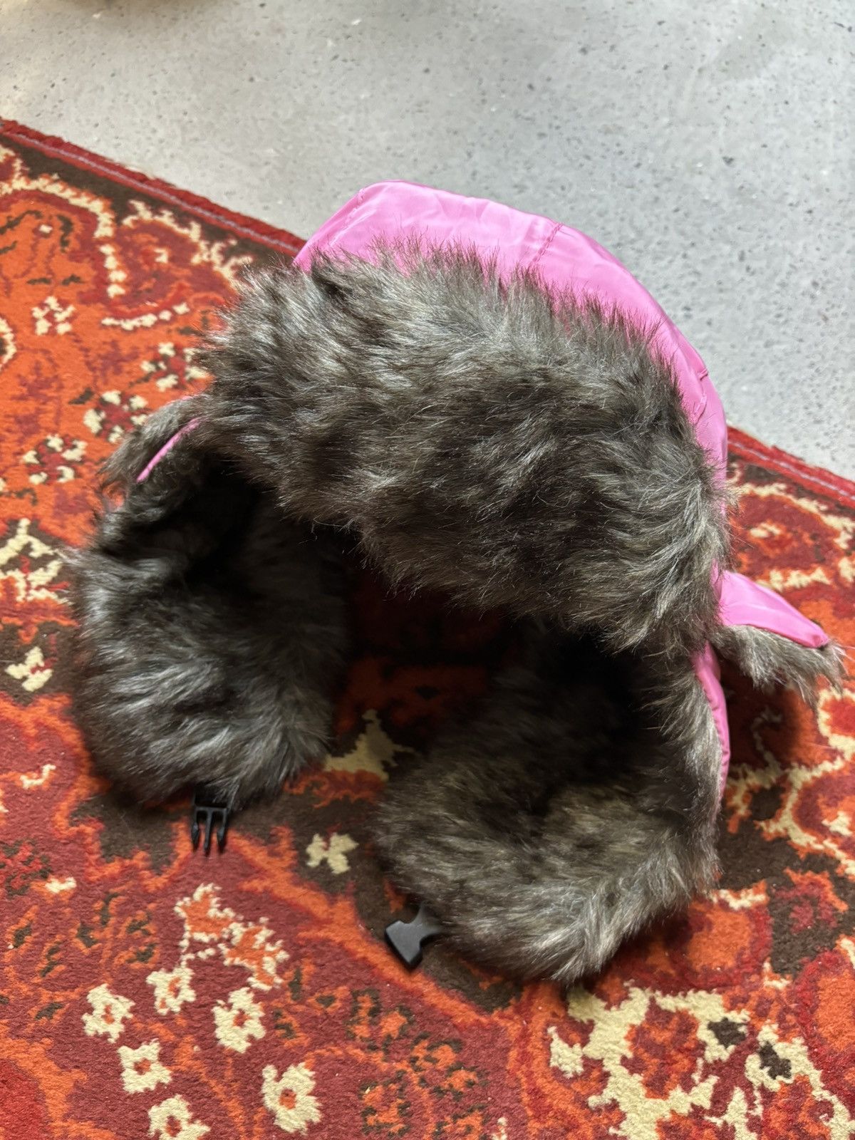 Japanese Brand × Vintage Japanese Vintage Fur Alt Emo Trapper Ear Hat Size ONE SIZE - 6 Thumbnail