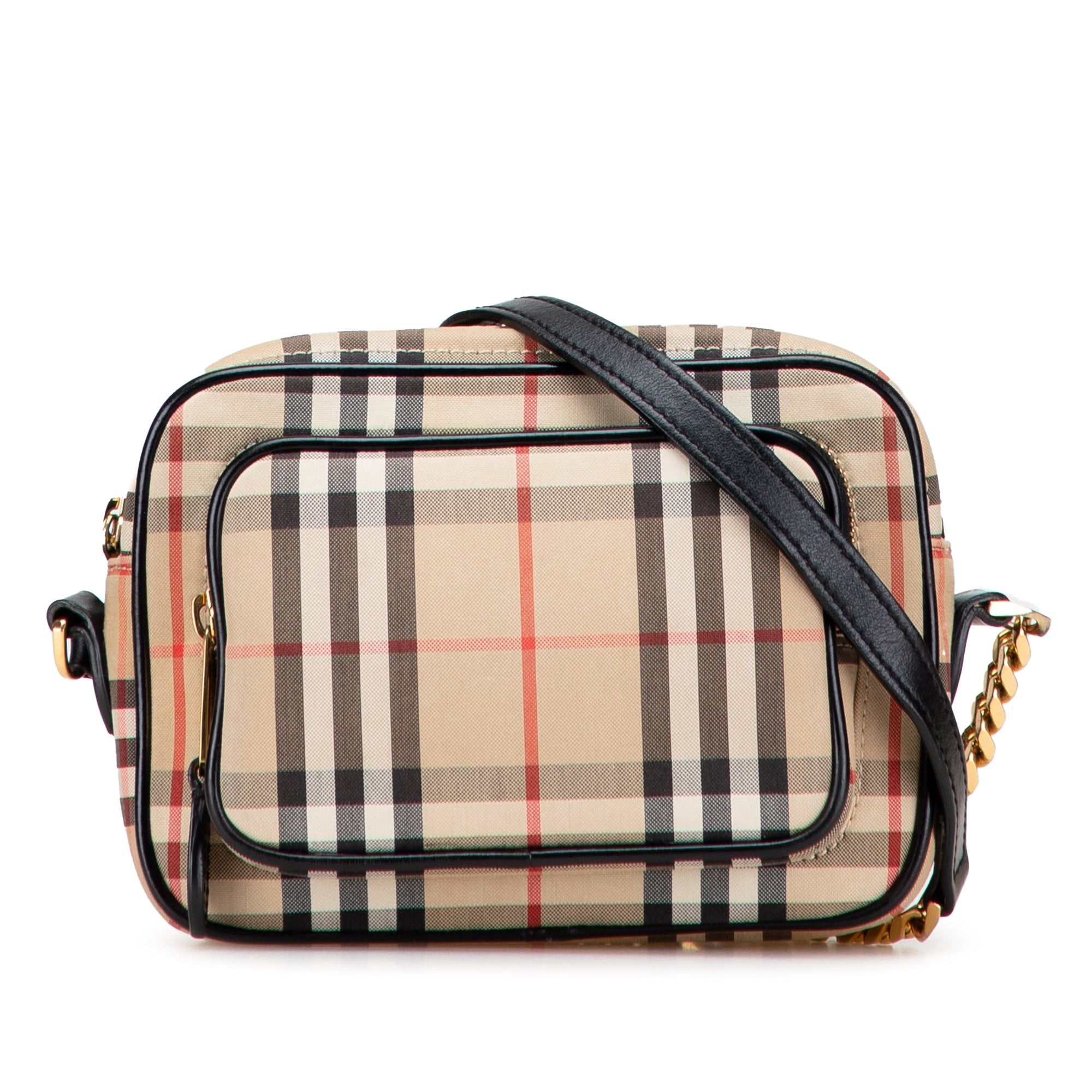 Burberry House Check Canvas Camera Bag Size ONE SIZE - 1 Thumbnail