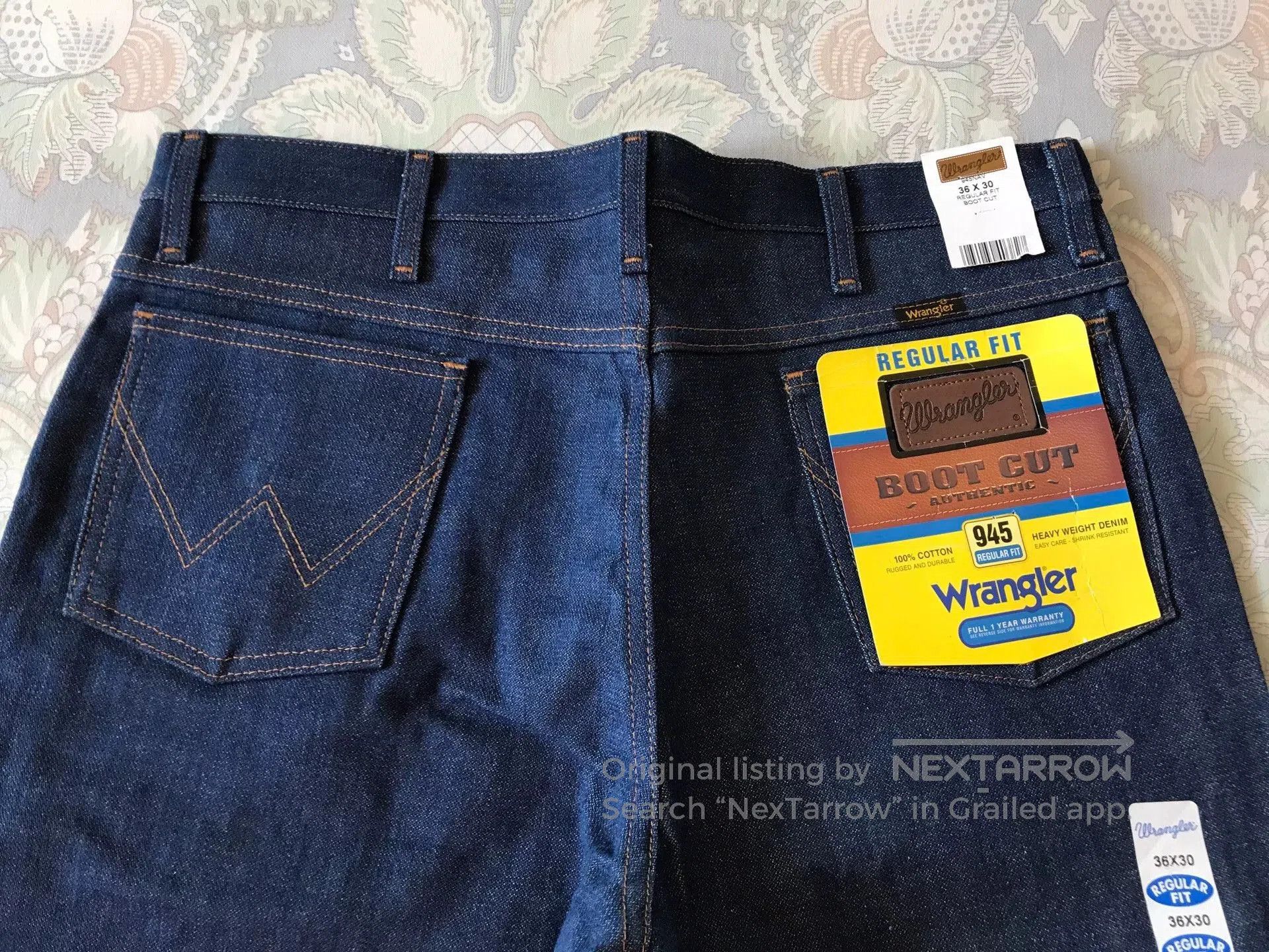 Wrangler Wrangler 945 Bootcut Jeans W36L30. Size US 36 / EU 52 - 5 Thumbnail