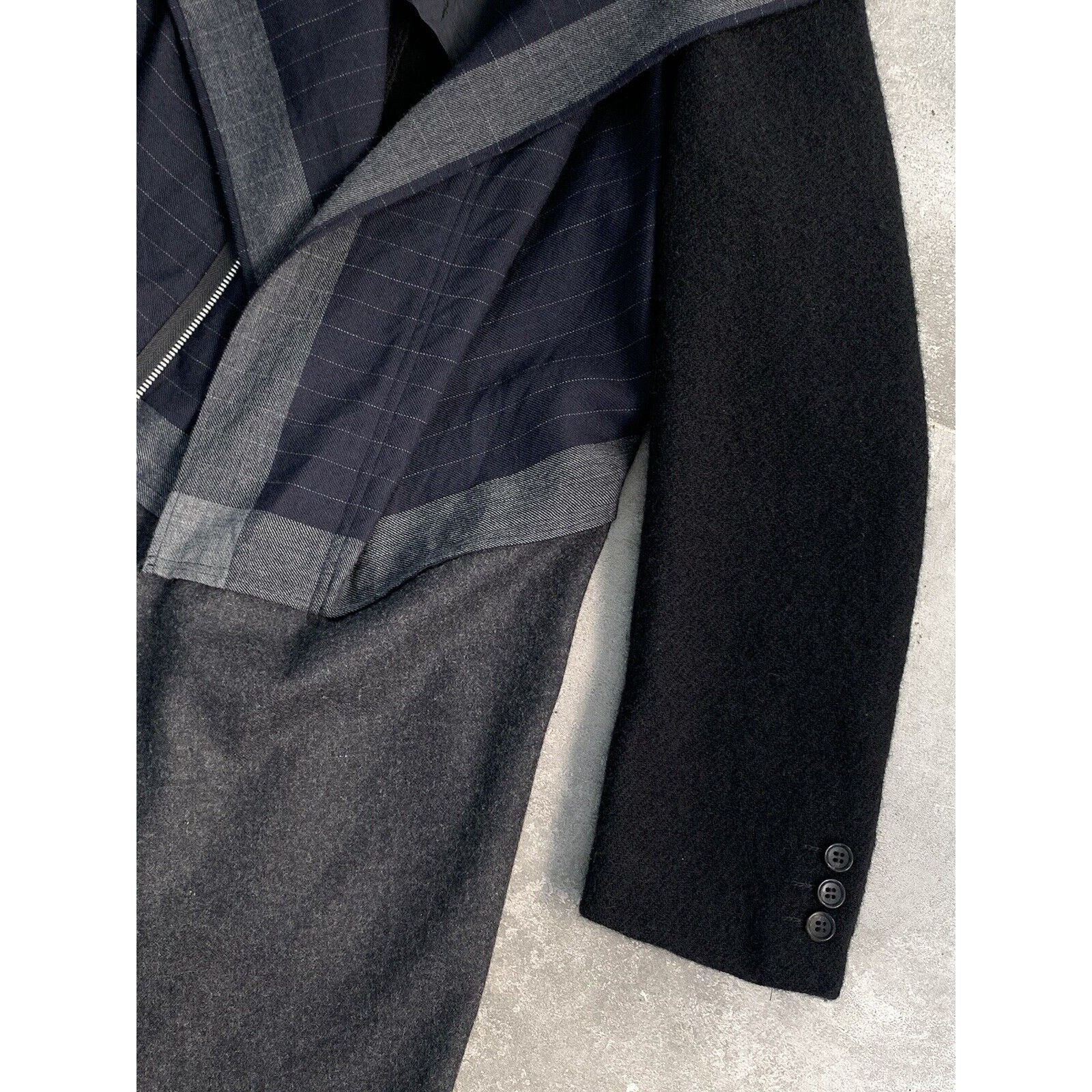 Comme des Garcons × Japanese Brand Women's COMME des GARCONS Wool Trench Coat Jacket M UK 10-12 Size M / US 6-8 / IT 42-44 - 20 Thumbnail