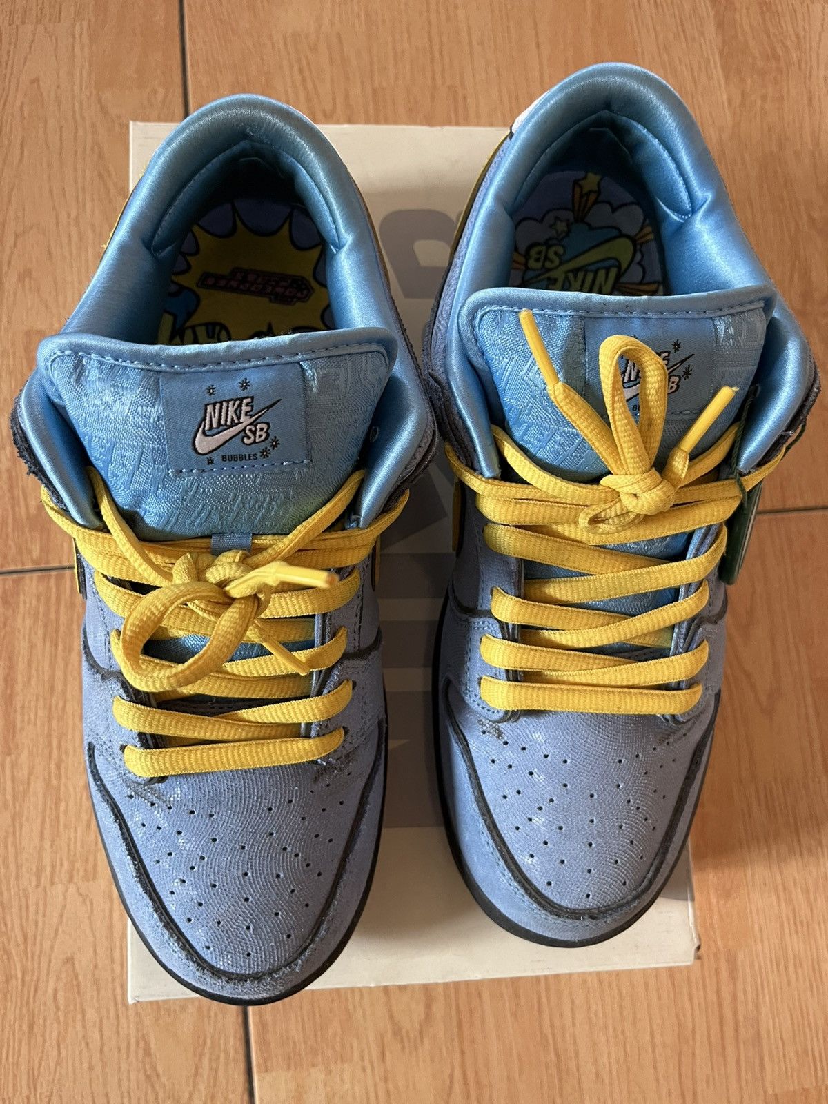 Nike The Powerpuff Girls x Nike Dunk Low Pro SB QS ‘Bubbles’ Size US 8.5 / EU 41-42 - 10 Thumbnail