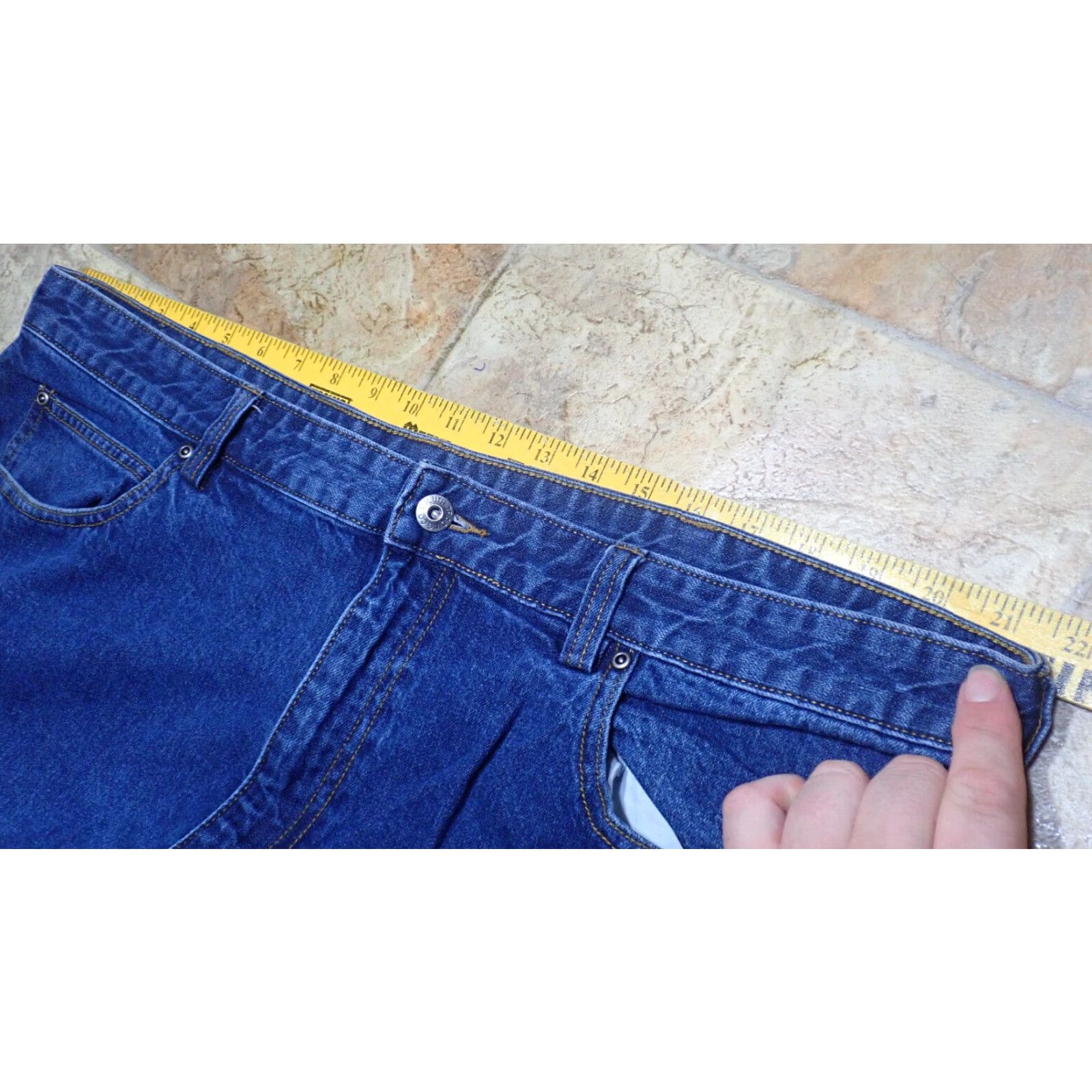 Vintage Duluth Men's Weekender Jeans BallRoom Distressed 42x32 Jeans Regular Denim 5-Pocket Blue 43" Waist 31" Inseam Mens Straight Vintage Size US 42 / EU 58 - 6 Thumbnail