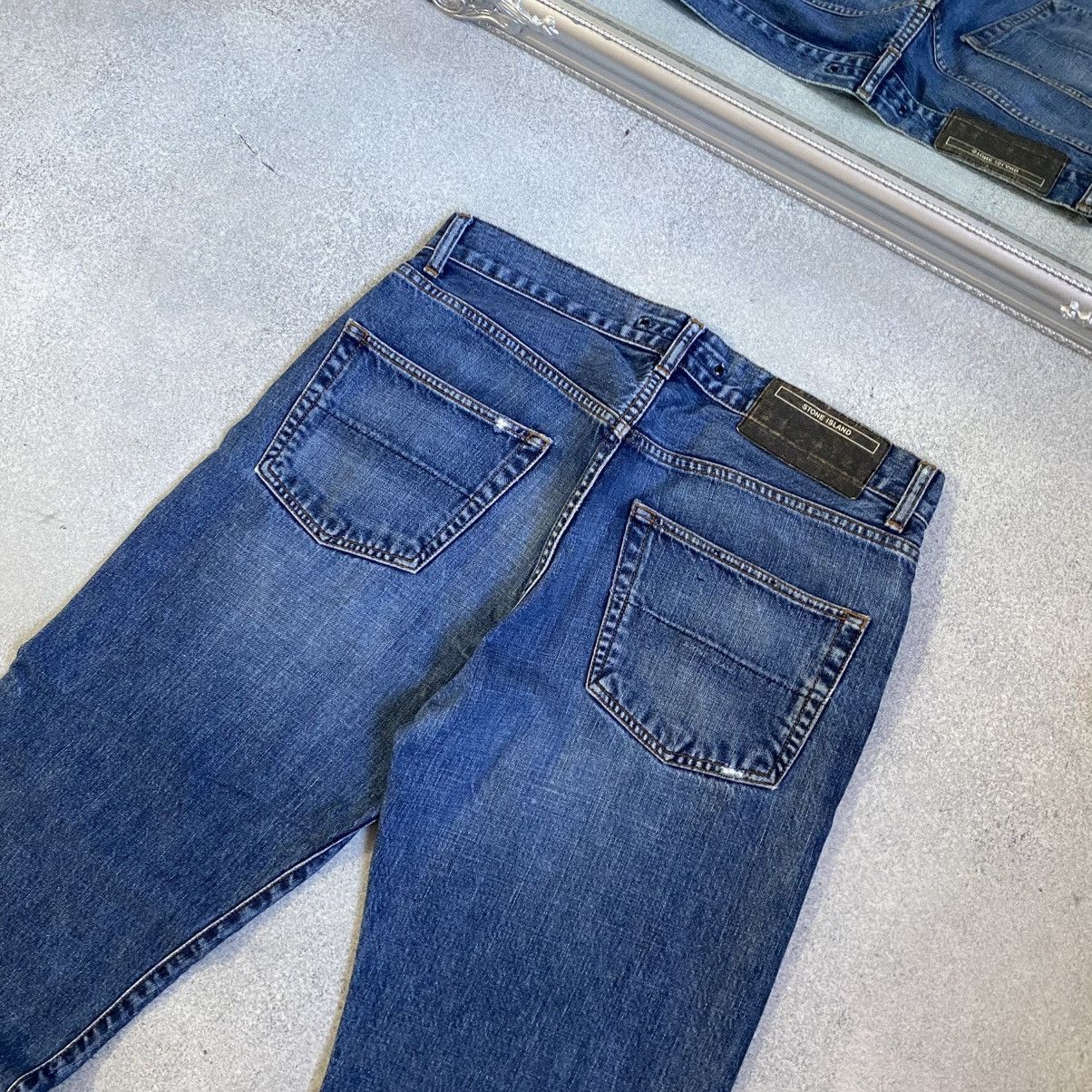 Stone Island Vintage STONE ISLAND Jeans Denim Size US 33 - 3 Thumbnail
