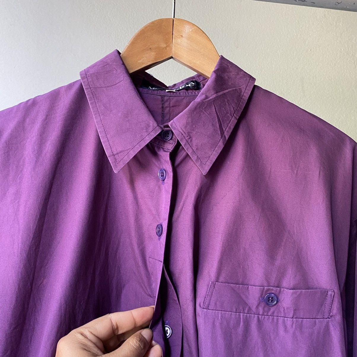 Chloe Miss Chloe Purple Long Sleeve Shirt Size M / US 6-8 / IT 42-44 - 8 Thumbnail