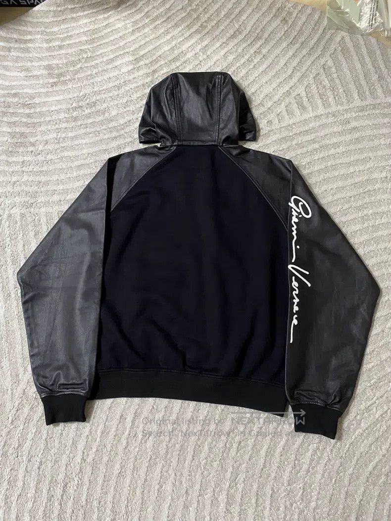 Versace Versace Color-blocked alphabet casual hooded coat Size US XL / EU 56 / 4 - 2 Thumbnail
