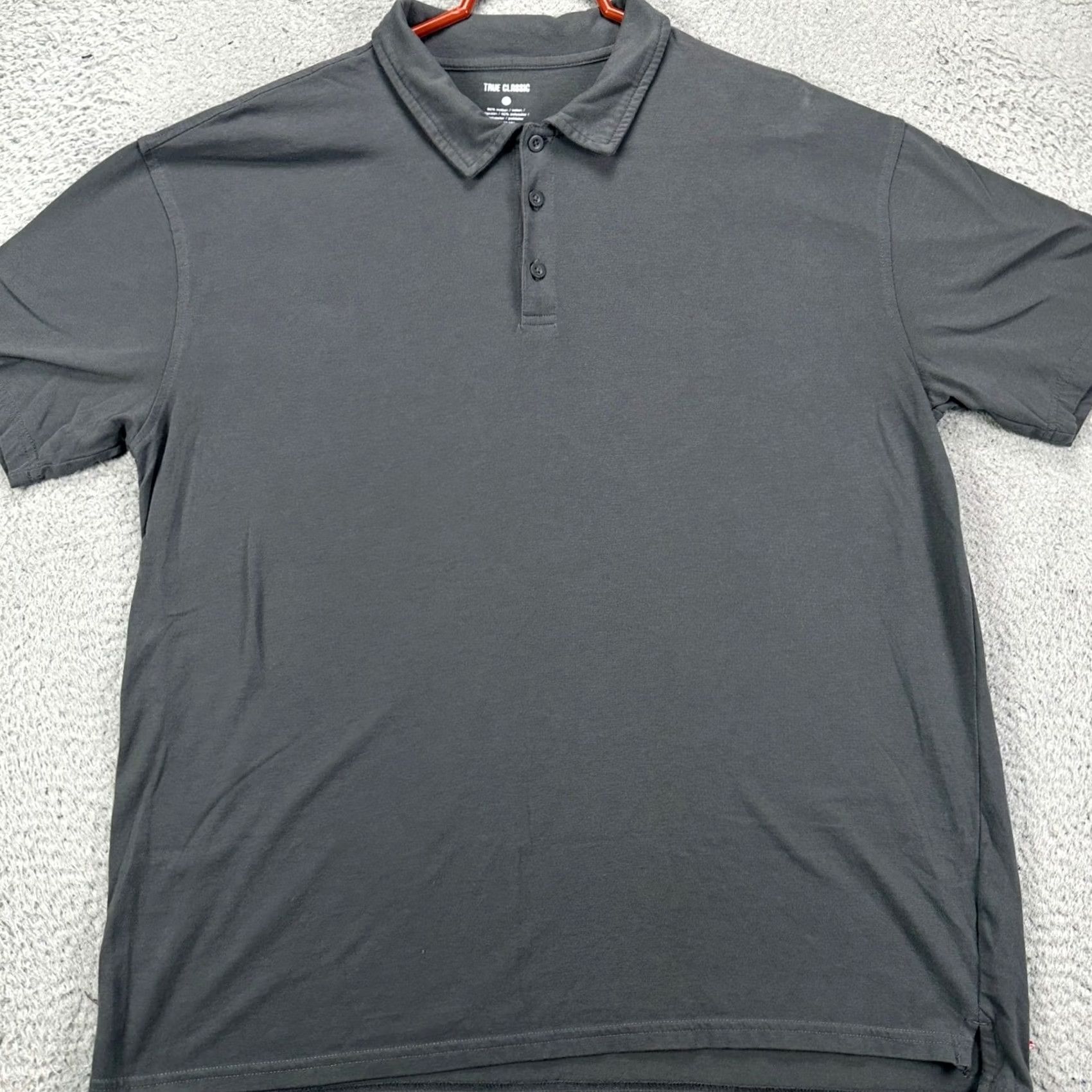 Vintage True Classic Polo Shirt Golf Mens XL Gray Short Sleeve Rugby Activewear Outdoor Size US XL / EU 56 / 4 - 2 Thumbnail