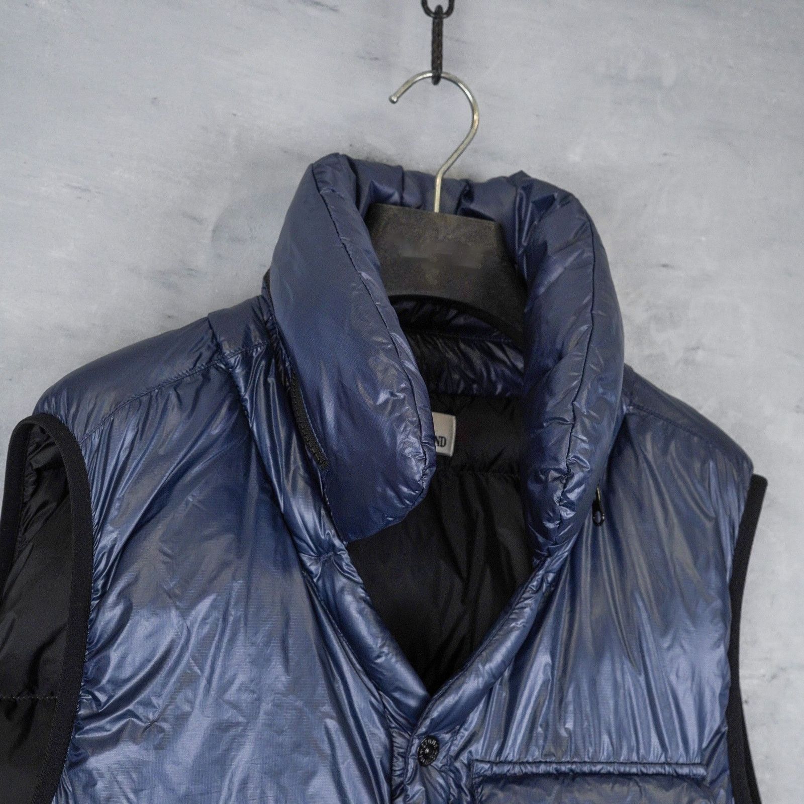 Stone Island Stone island pertex quantum y navy blue down vest jacket Size US XL / EU 56 / 4 - 6 Thumbnail