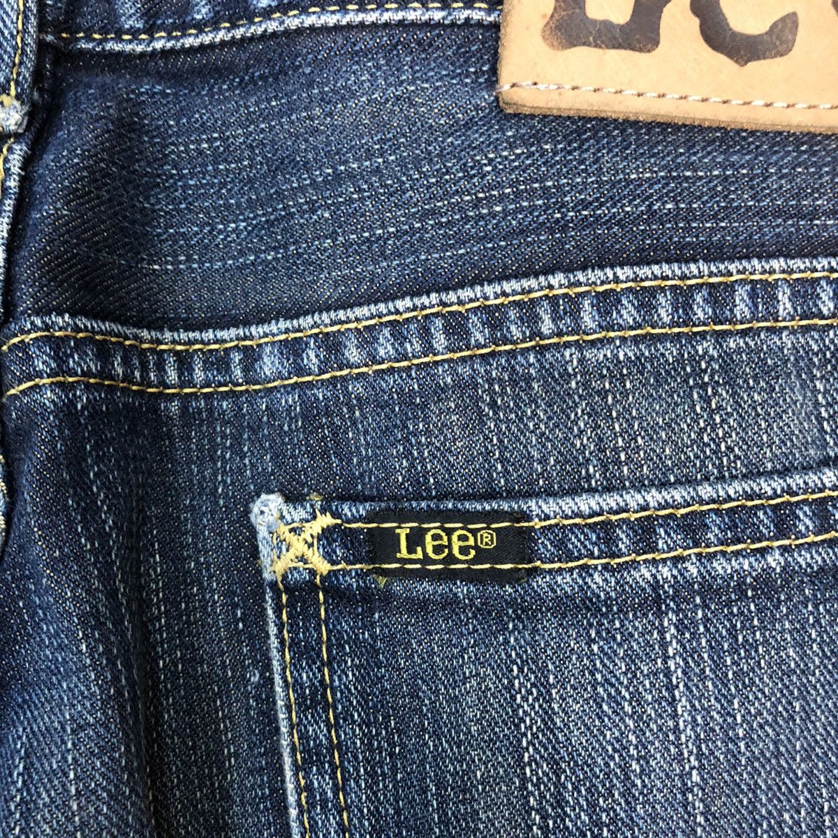Lee Lee Riders Blue Denim vintage Pants #7308 Size 32" / US 10 / IT 46 - 18 Thumbnail