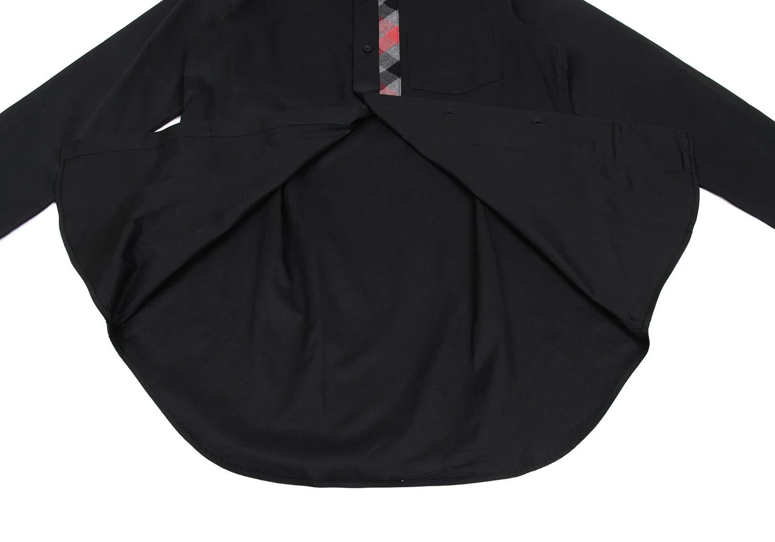 Yohji Yamamoto Yohji Yamamoto Cotton Check Long Sleeve Shirt Size US M / EU 48-50 / 2 - 12 Thumbnail