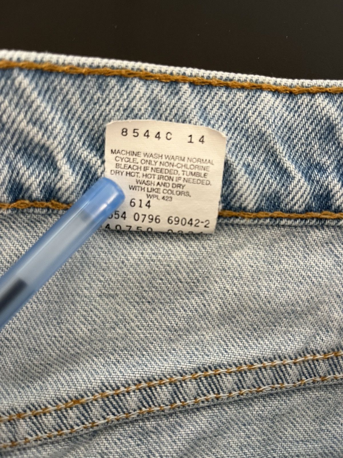 Levi's × Vintage Levi’s 550 jeans orange tab vintage 90s Size US 28 / EU 44 - 4 Thumbnail