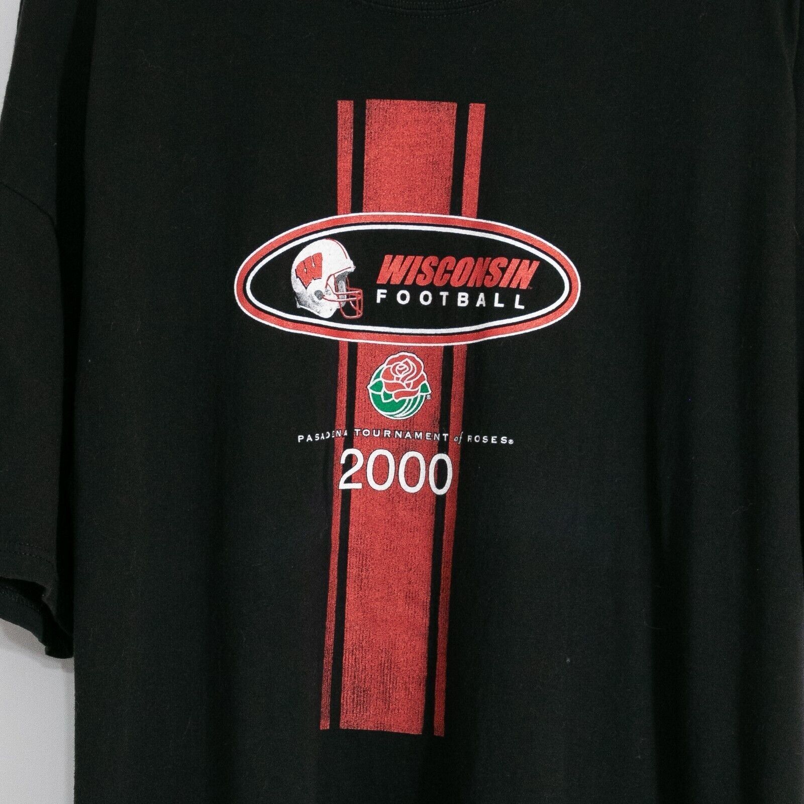 Vintage Vintage University Wisconsin Rose Bowl T Shirt 2XL Football Size US XXL / EU 58 / 5 - 3 Thumbnail