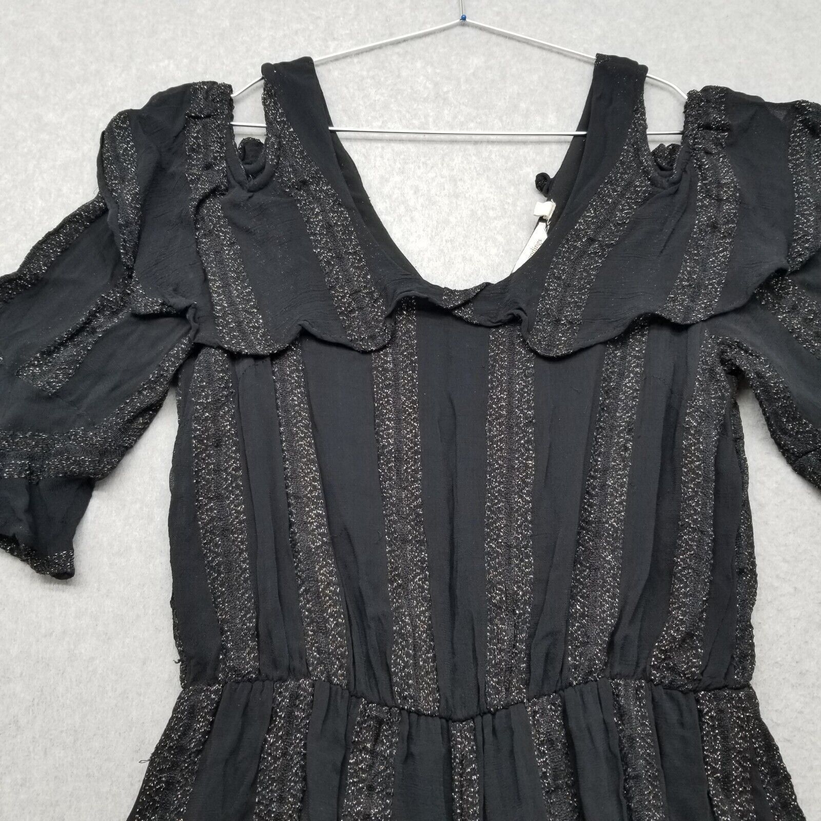 Other Soft Surroundings Jumper Romper Womens Small Black Size S / US 4 / IT 40 - 3 Thumbnail